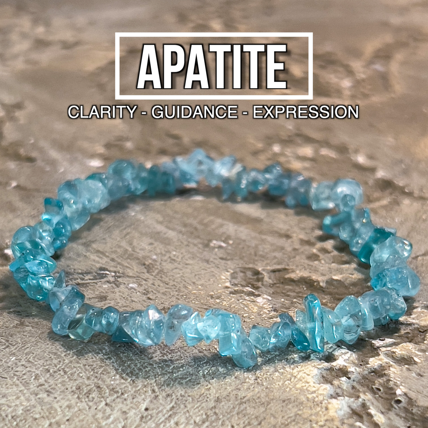 Apatite Chip Bracelet