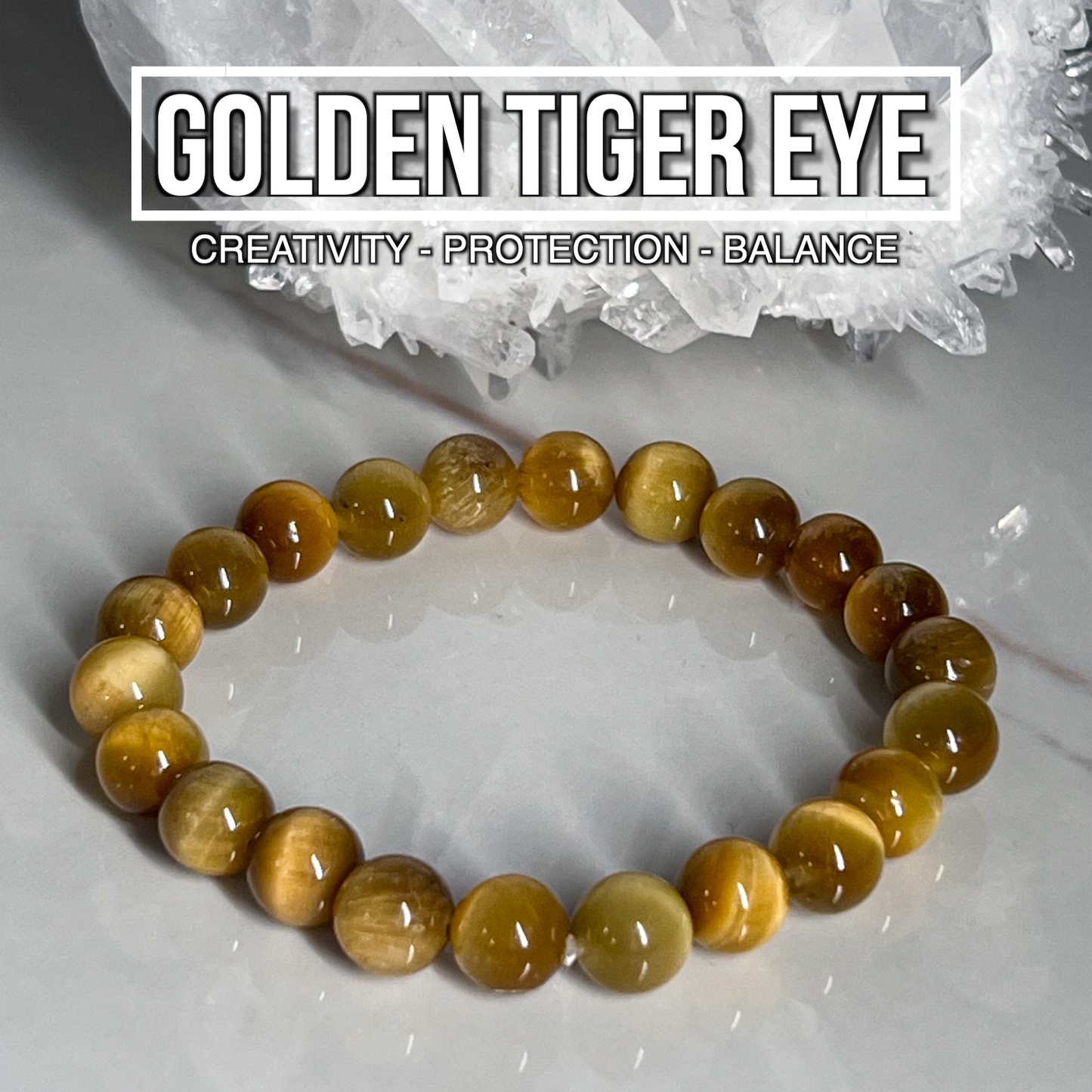 Golden Tiger Eye Bracelet 8mm