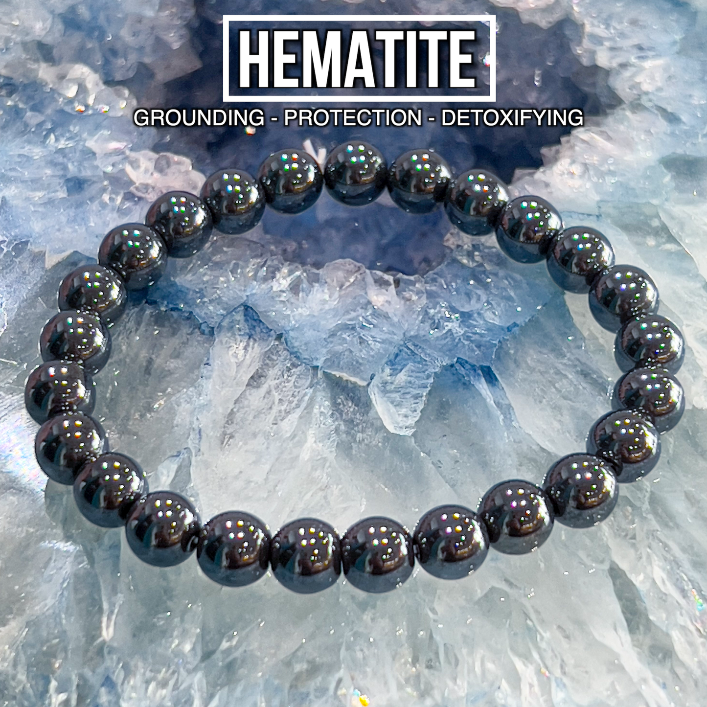 Hematite Bracelet 8mm