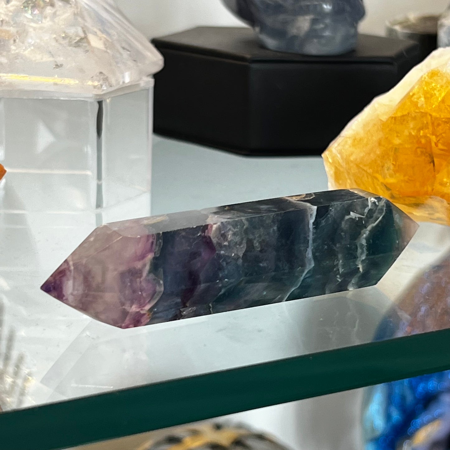 Fluorite Double Terminated Wand