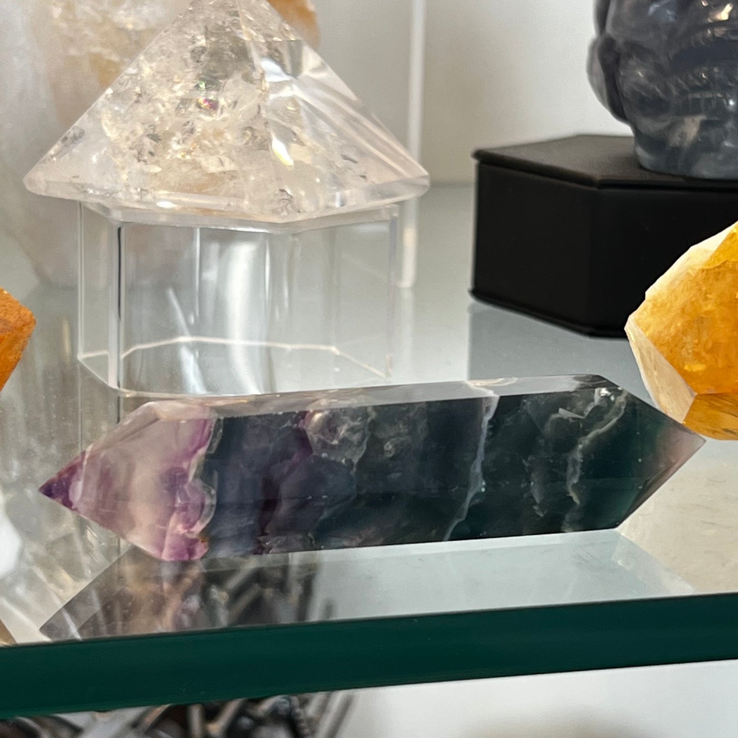 Fluorite Double Terminated Wand