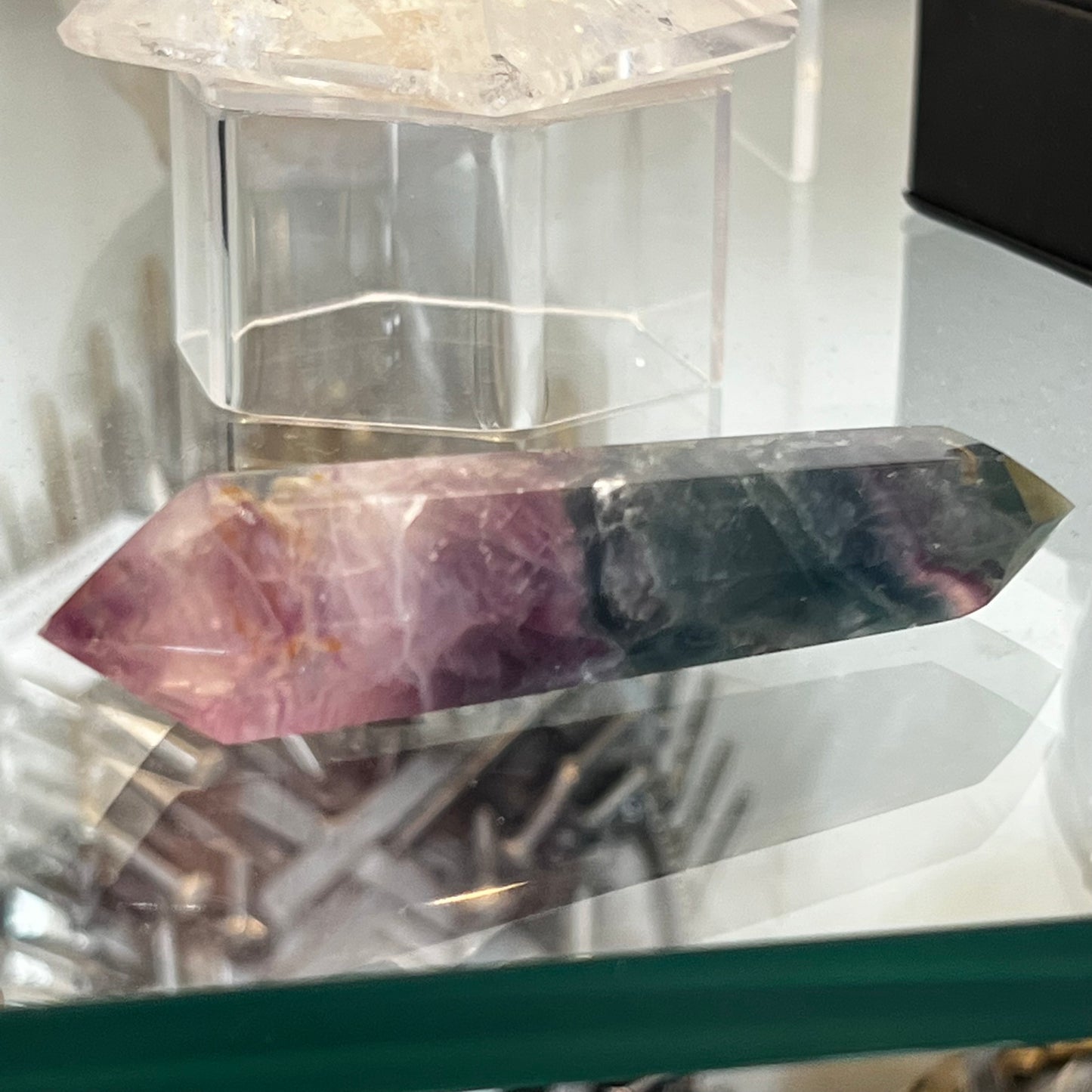 Fluorite Double Terminated Wand