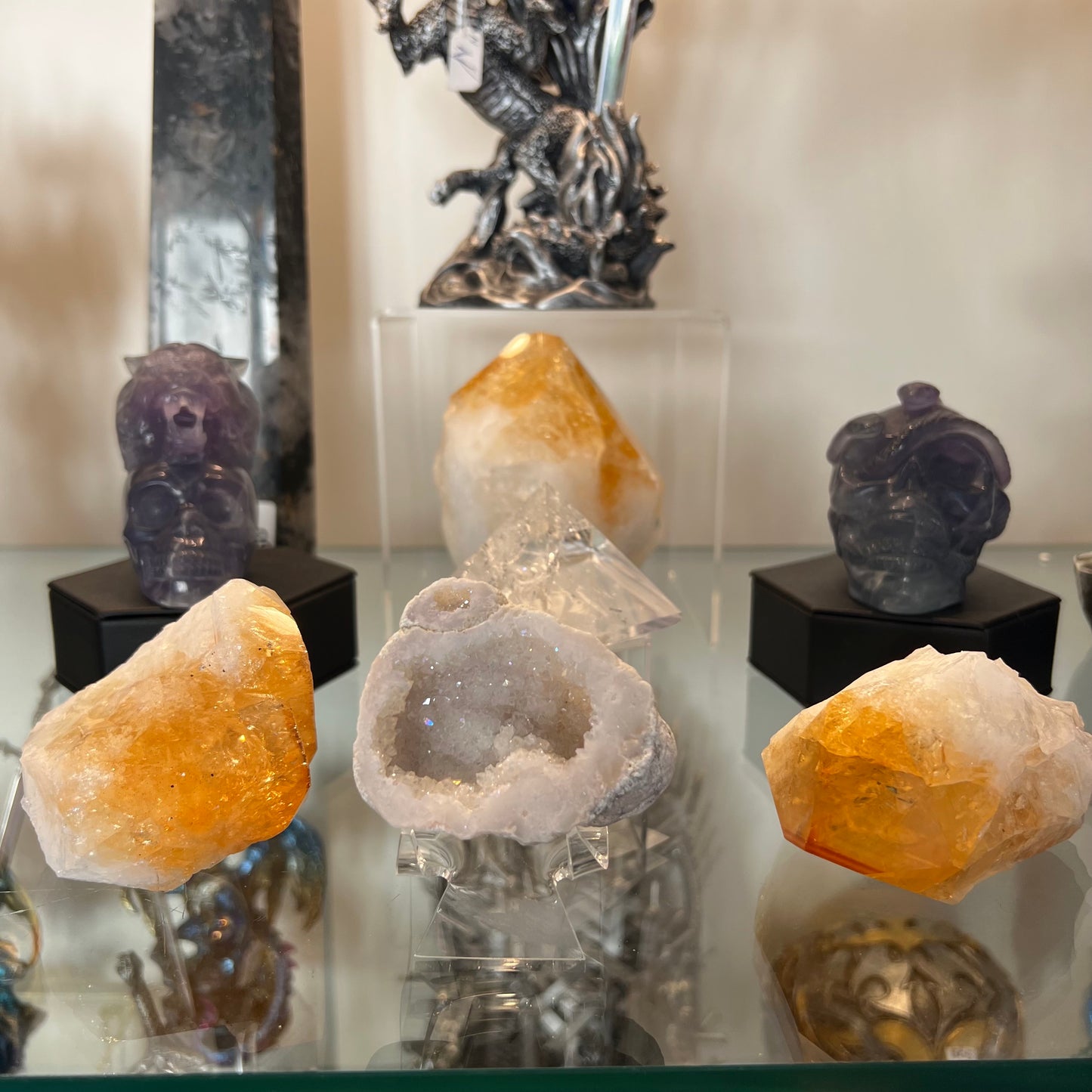Aura Quartz Geode