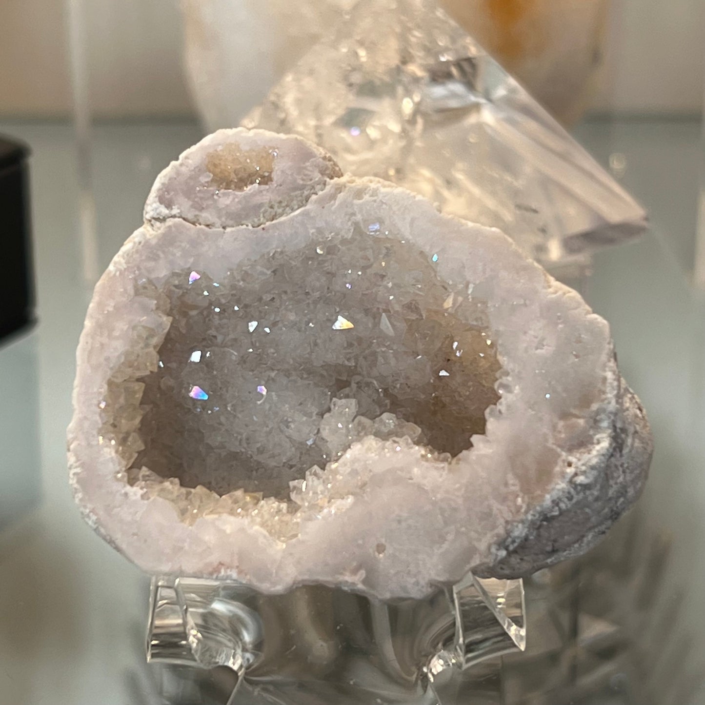 Aura Quartz Geode