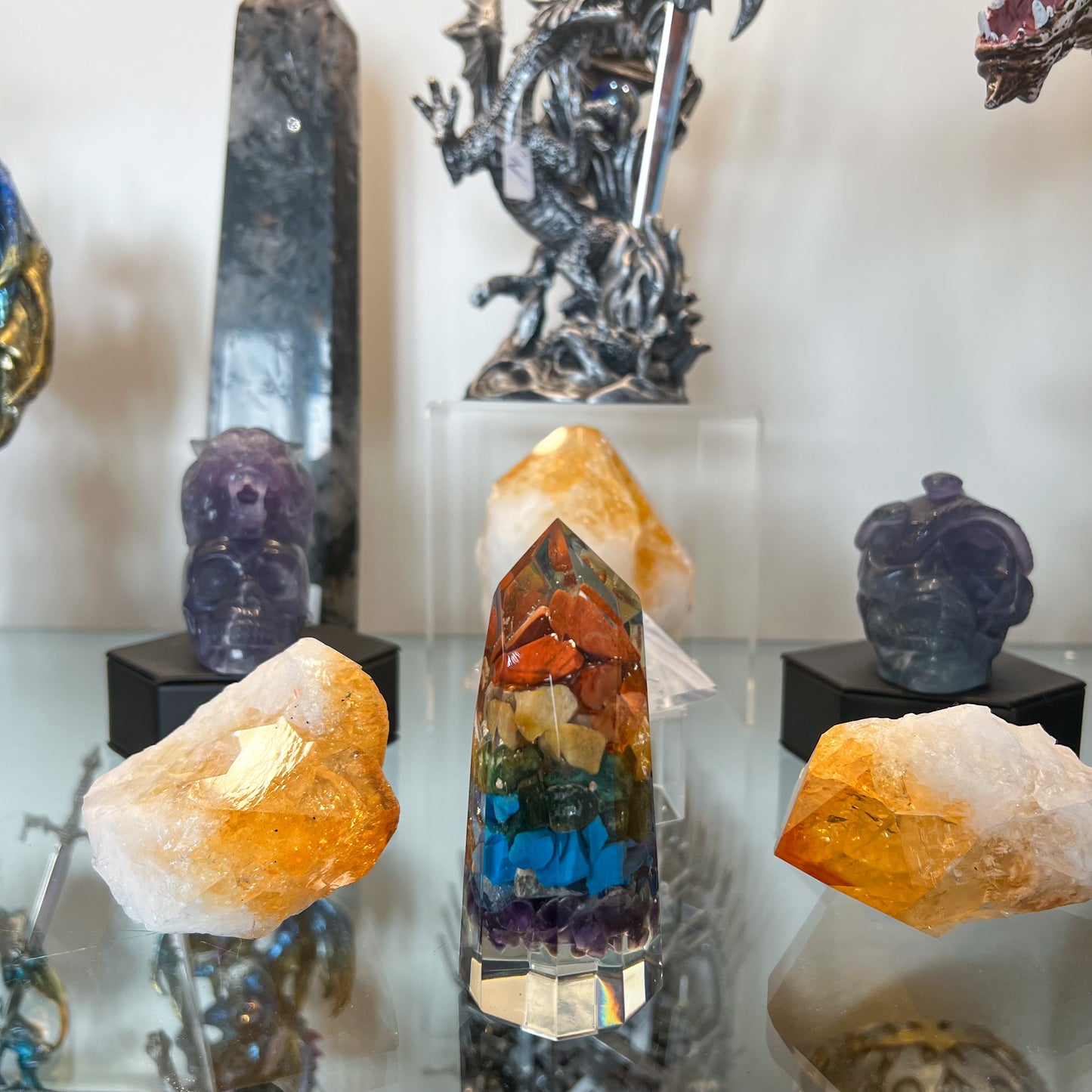 Chakra Orgone Tower