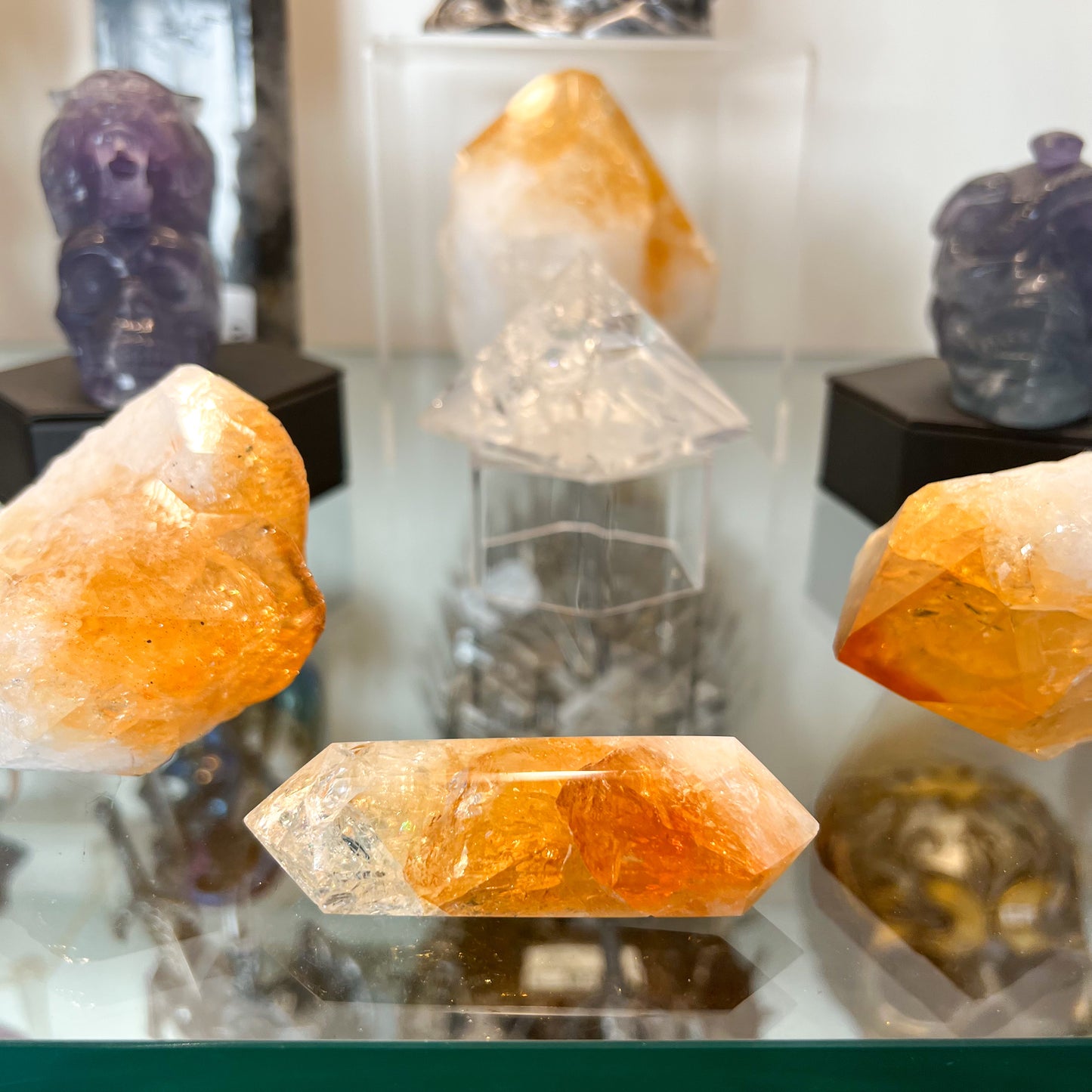 Citrine Double Terminated Wand