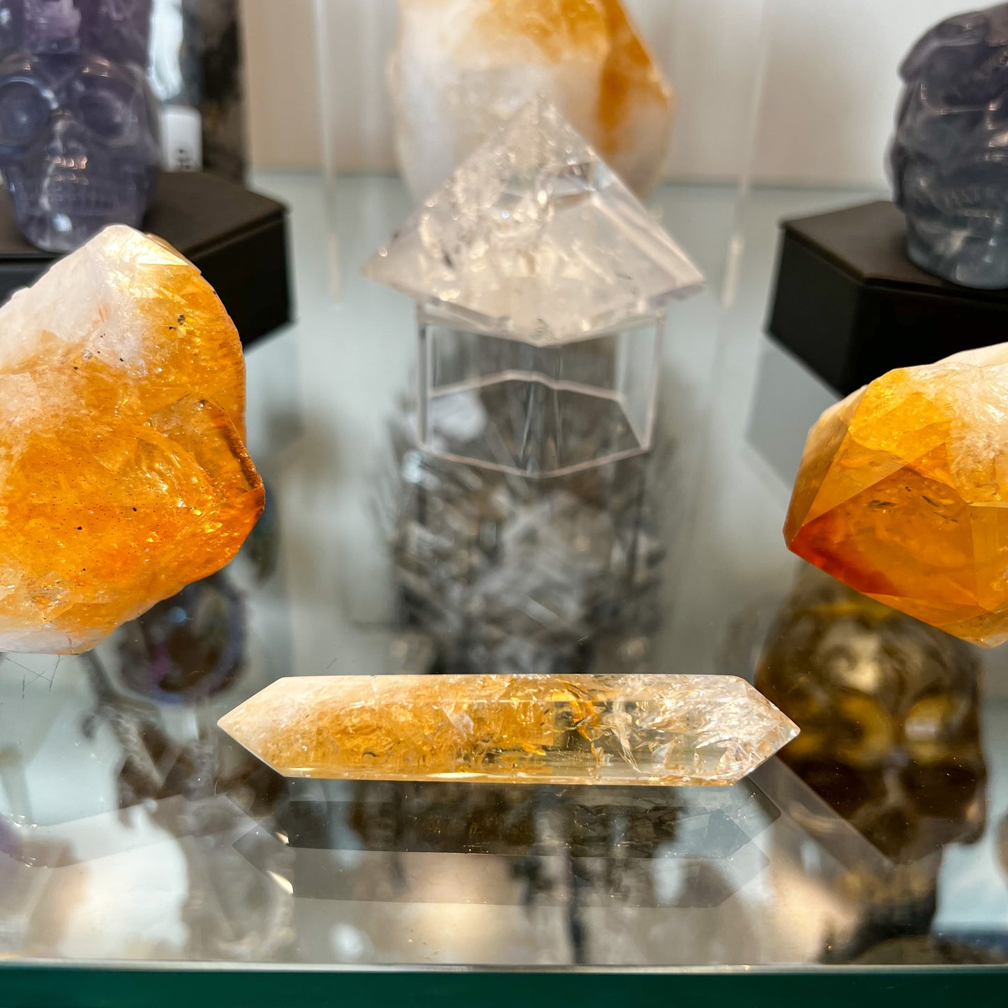 Citrine Double Terminated Wand