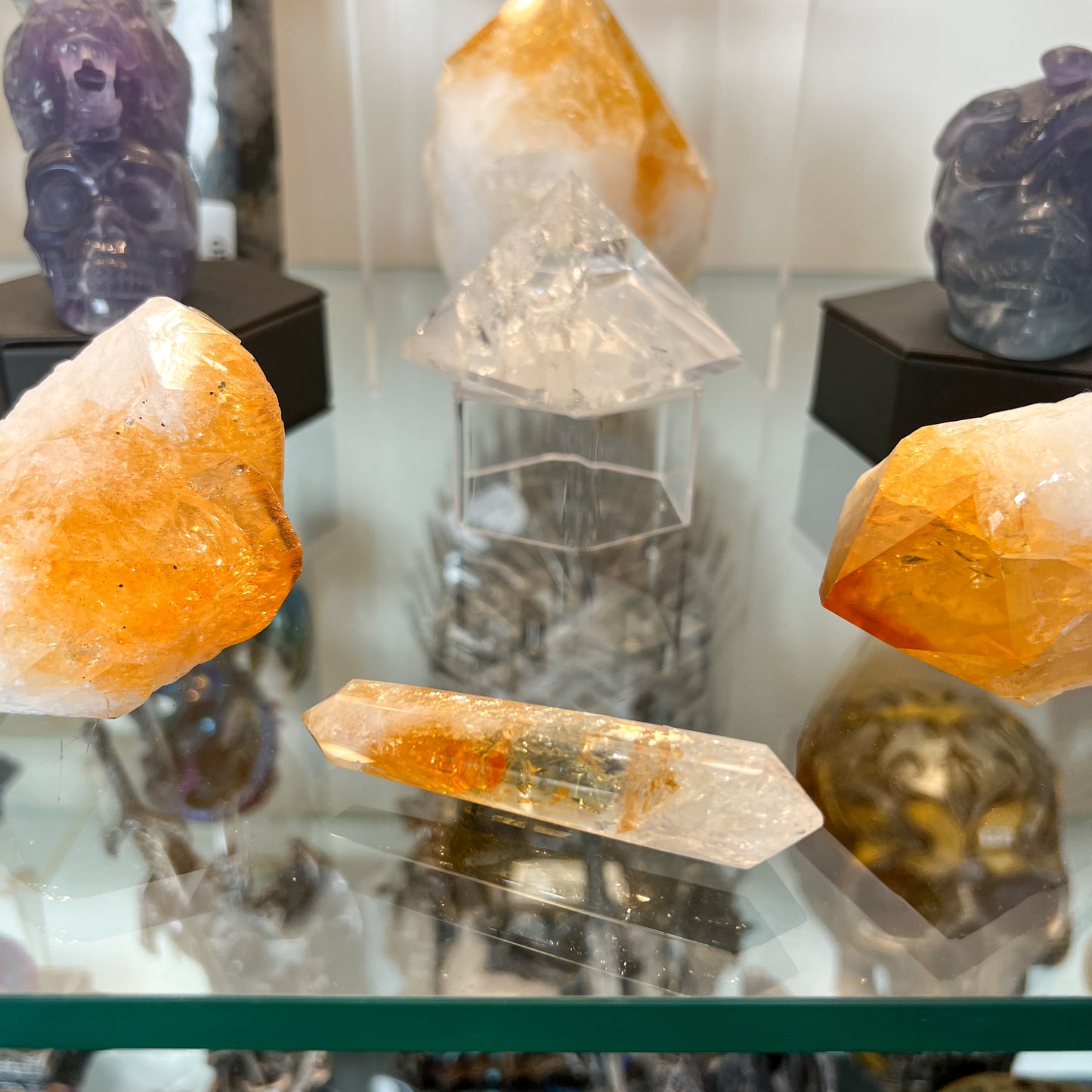 Citrine Double Terminated Wand