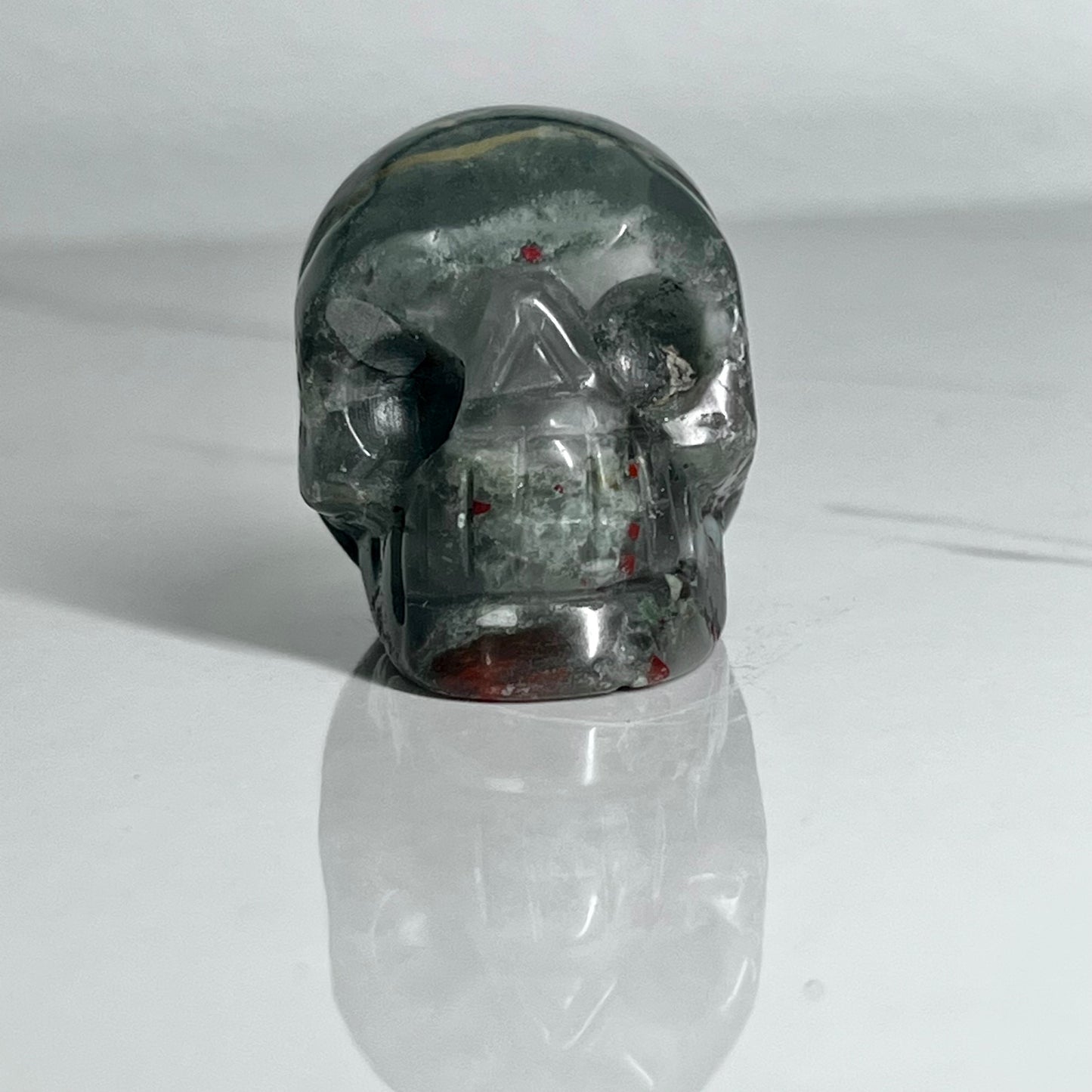 Bloodstone Crystal Skull