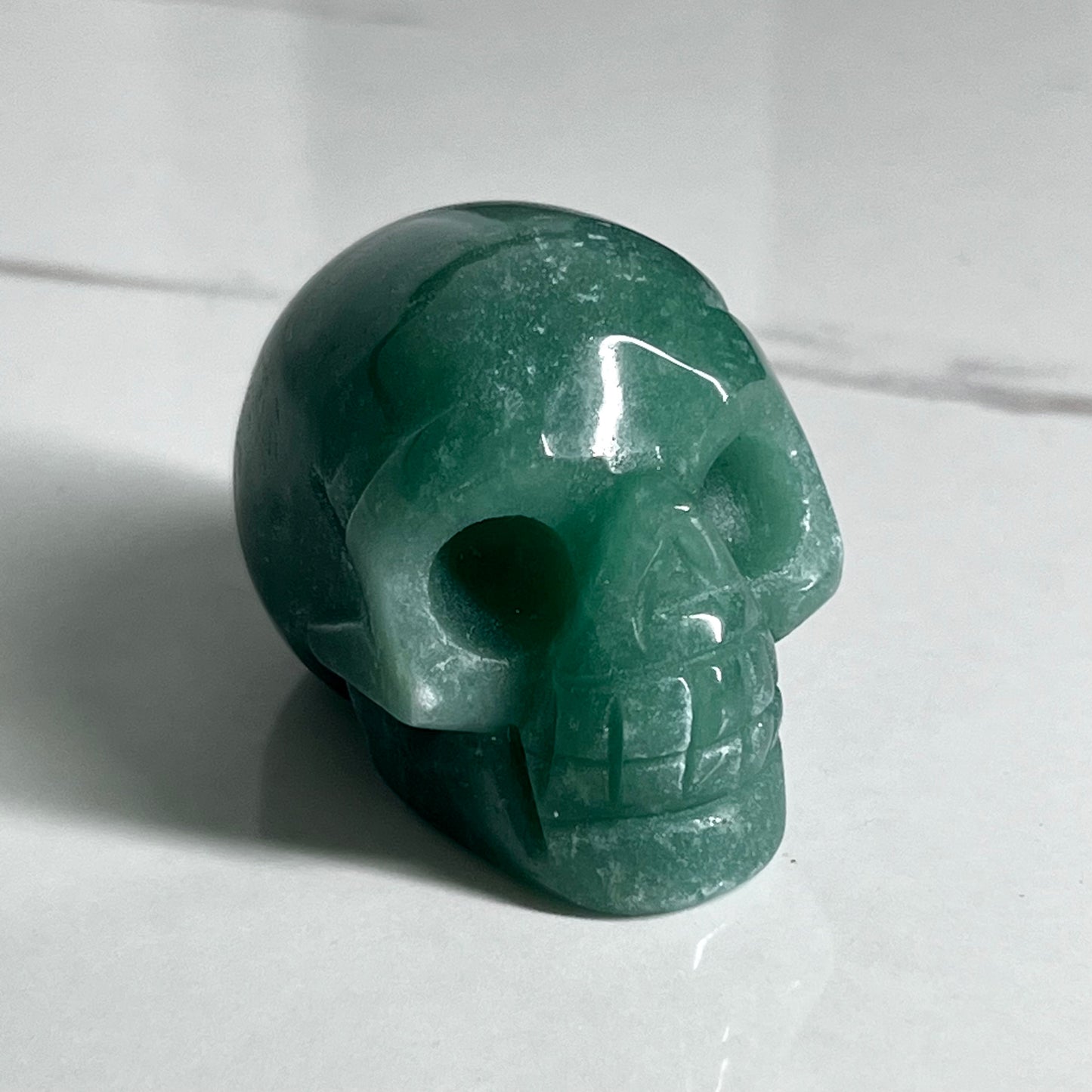 Aventurine Crystal Skull