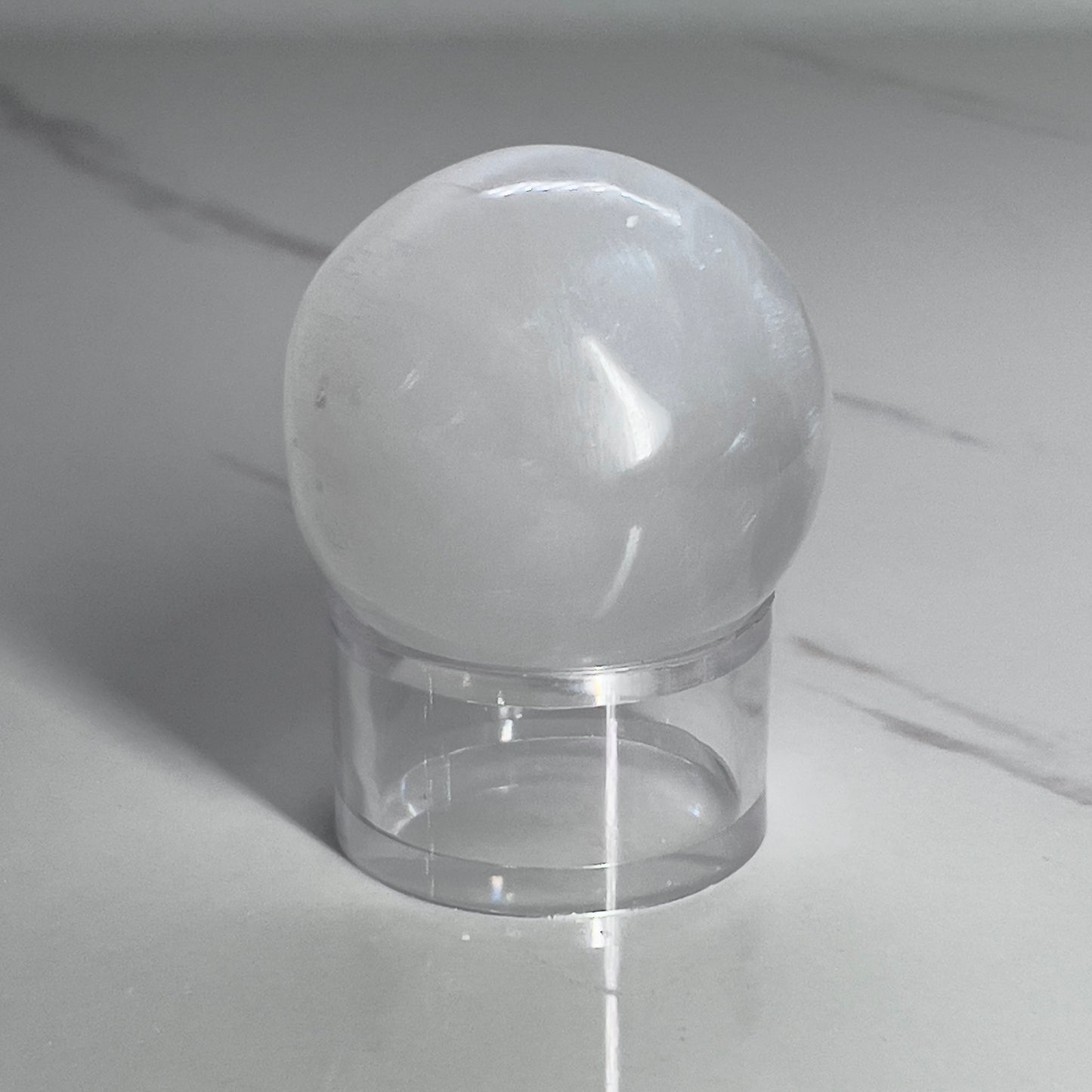 Selenite Sphere Small