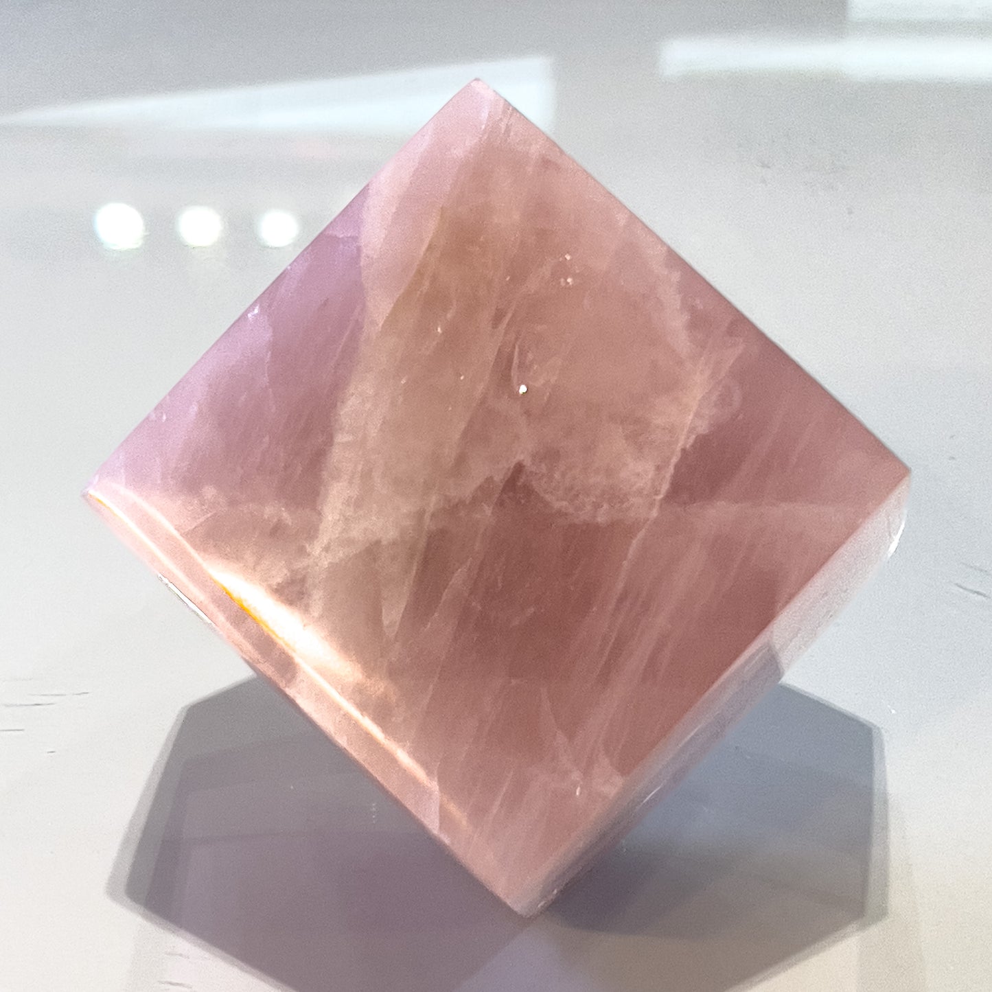 Rose Quartz Cube