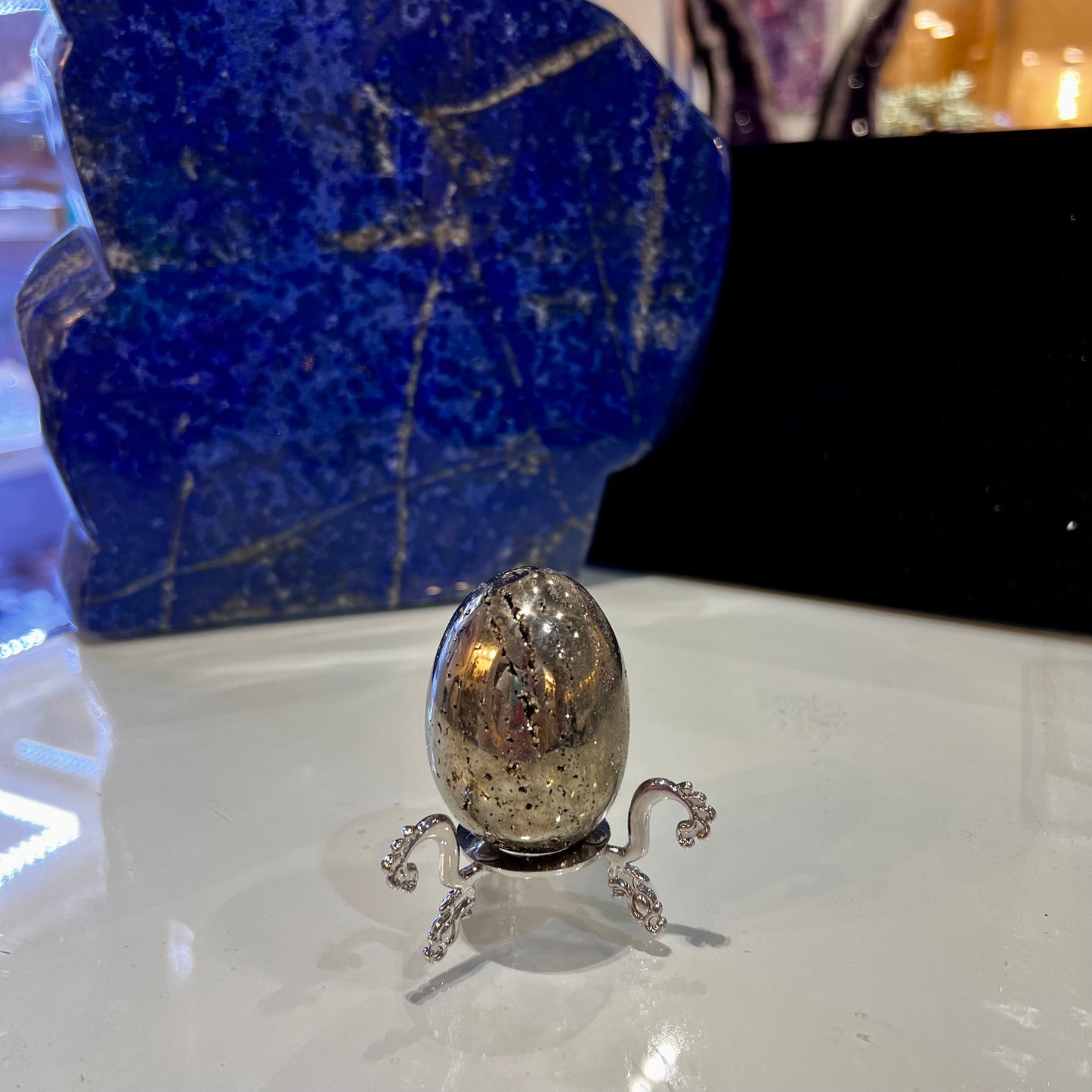 Pyrite Egg