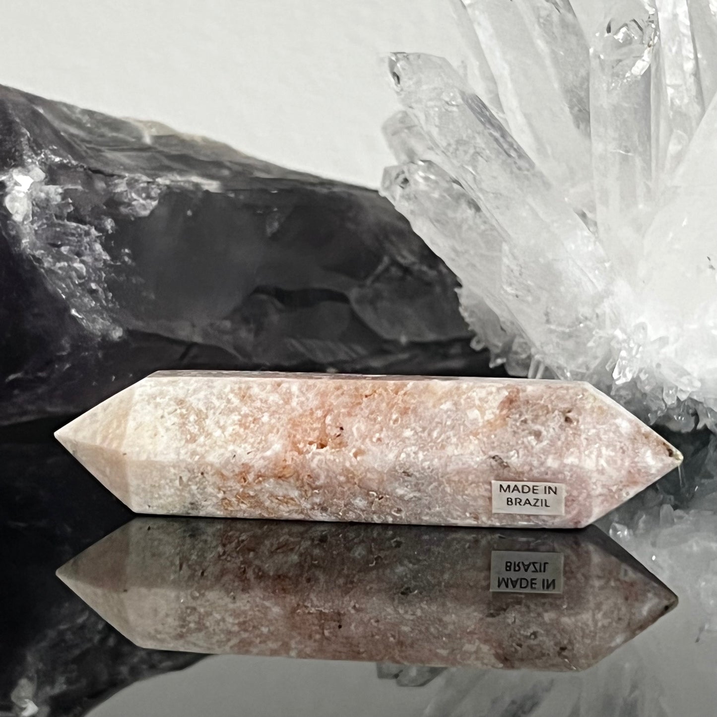 Pink Amethyst Double Terminated Wand