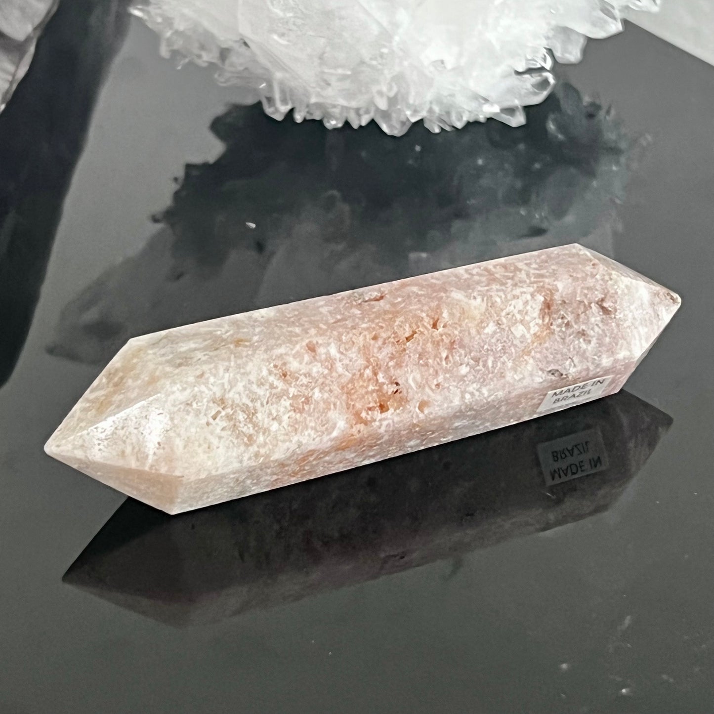 Pink Amethyst Double Terminated Wand