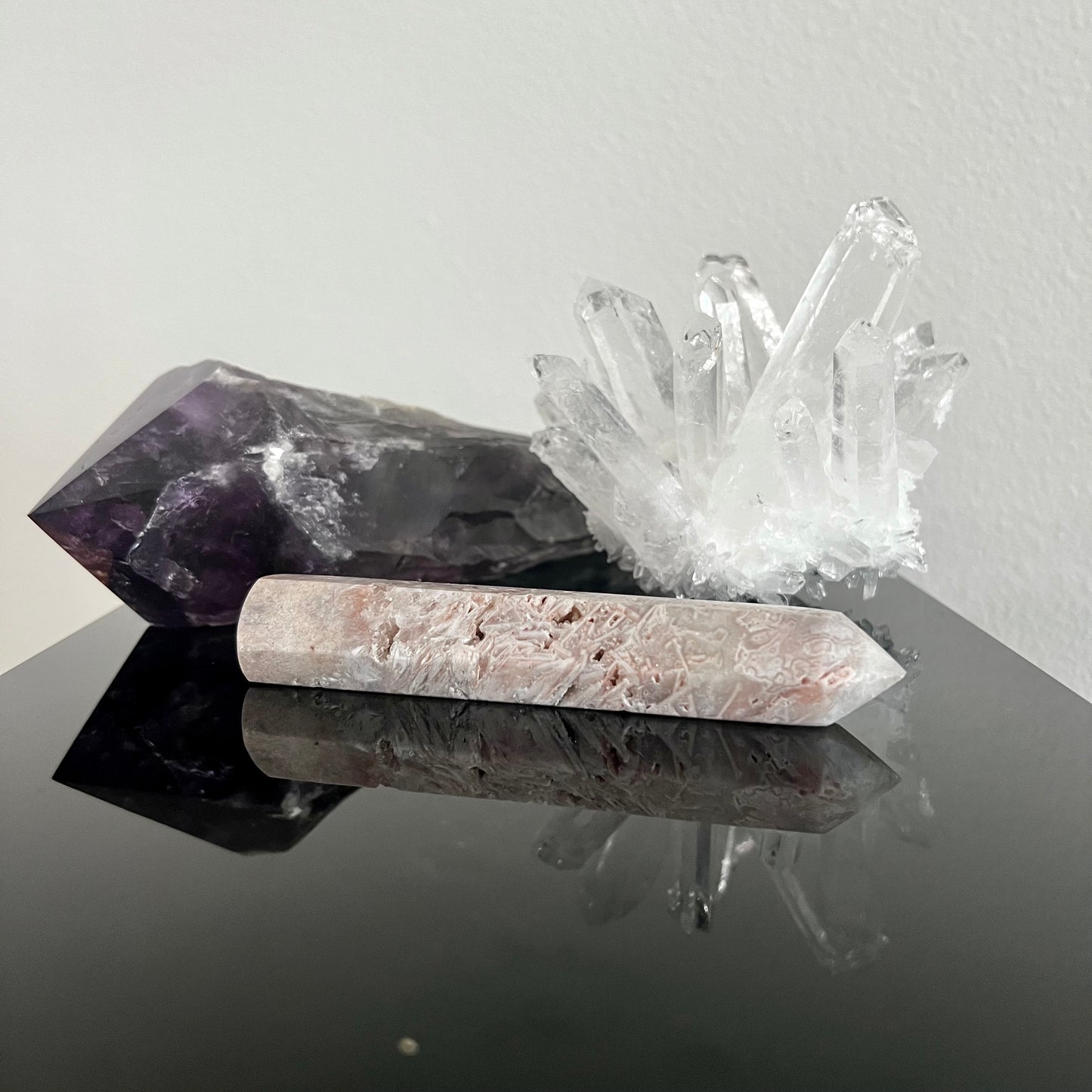 Pink Amethyst Wand