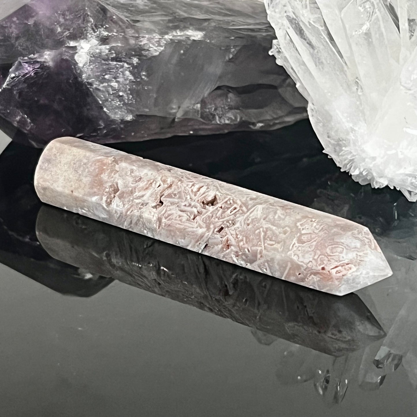 Pink Amethyst Wand