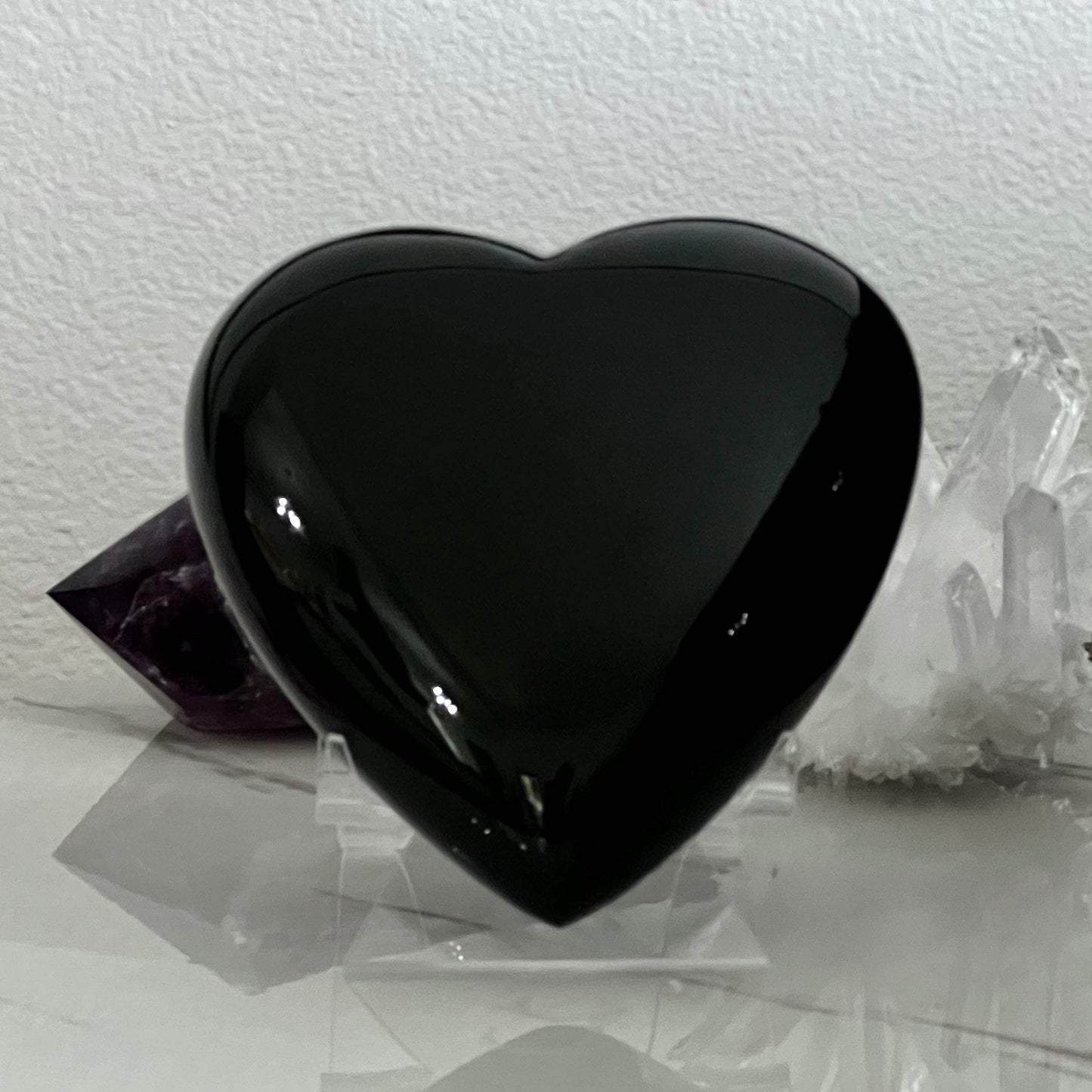 Giant Obsidian Heart
