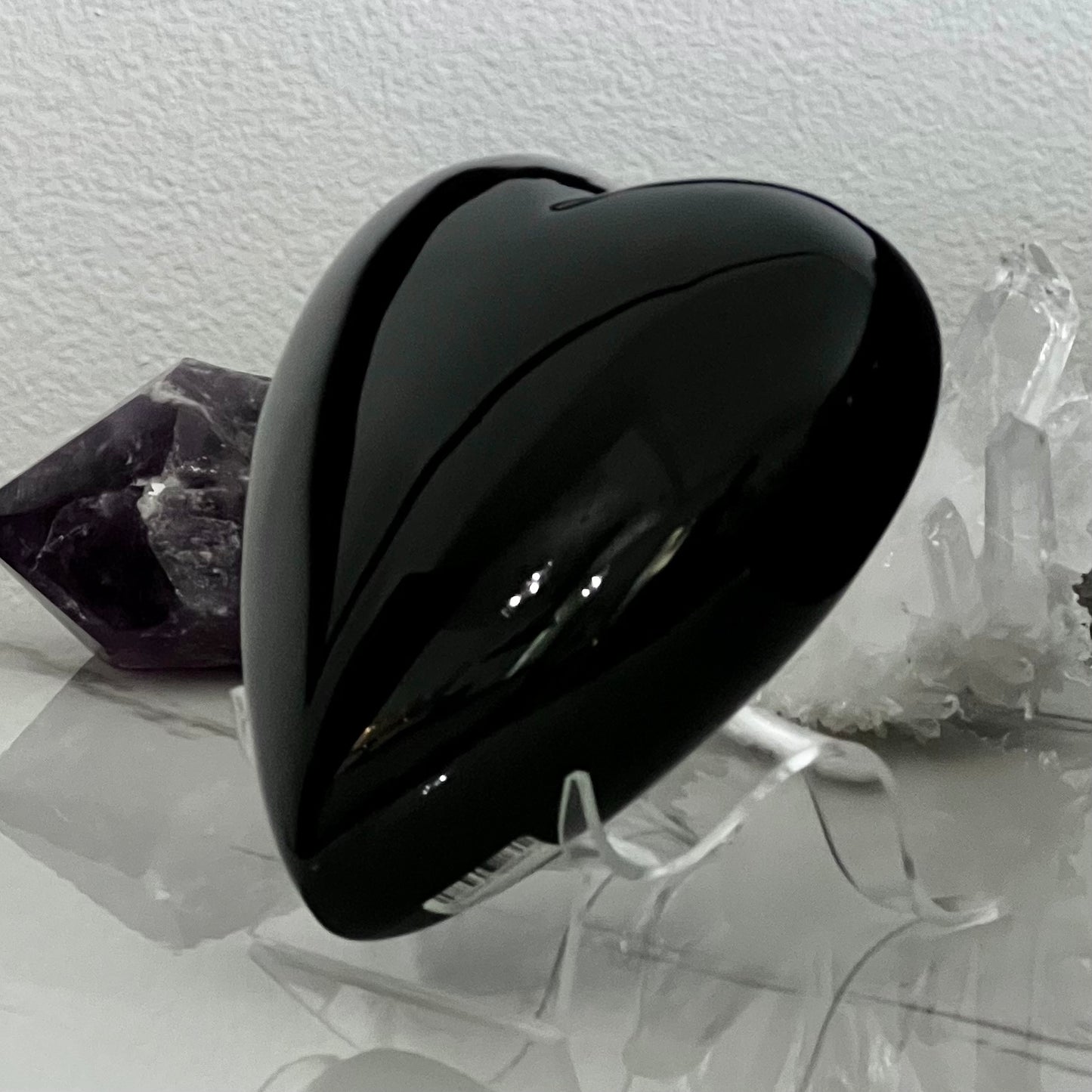 Giant Obsidian Heart
