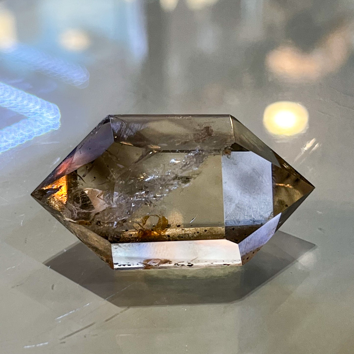Natural Citrine Double Terminated Point