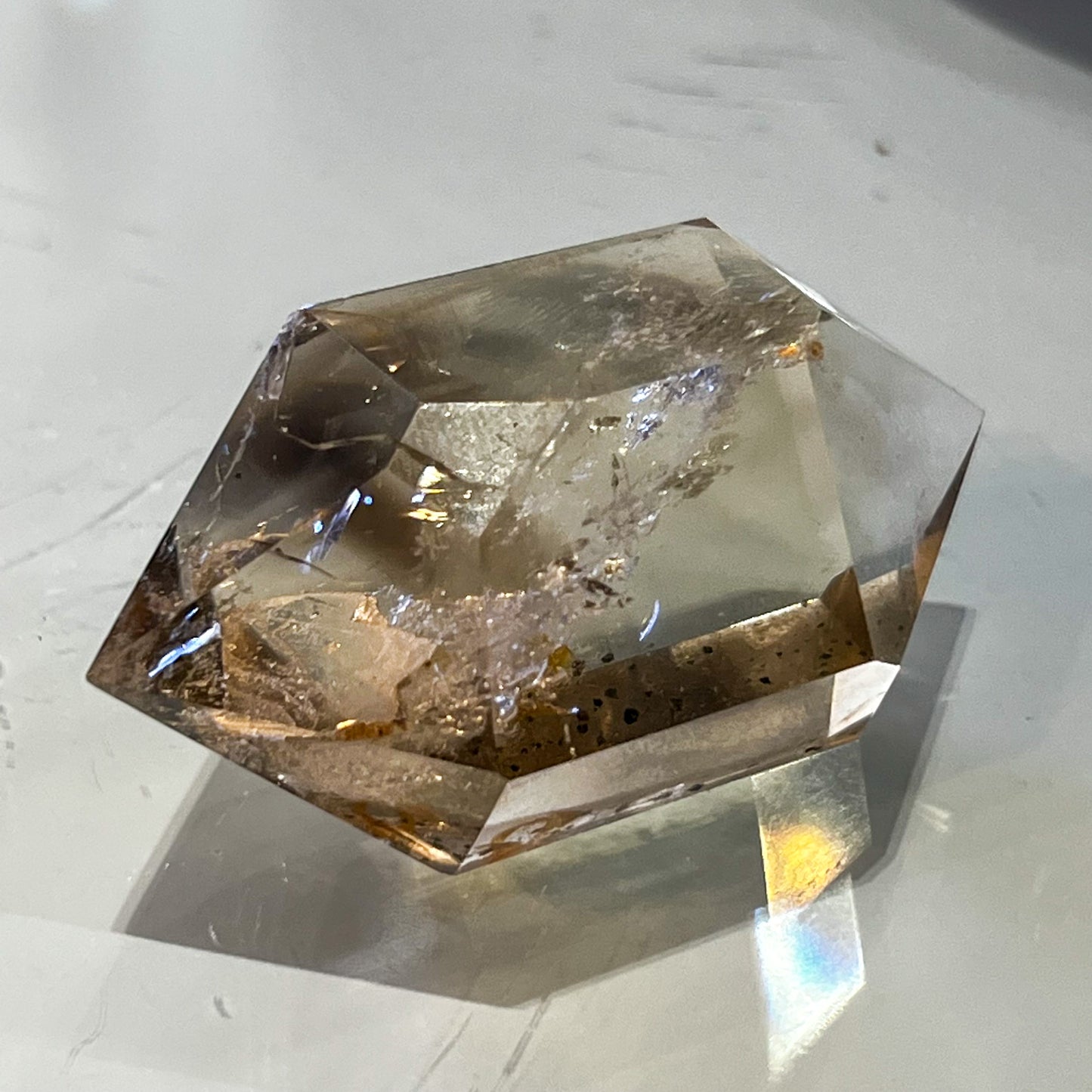 Natural Citrine Double Terminated Point