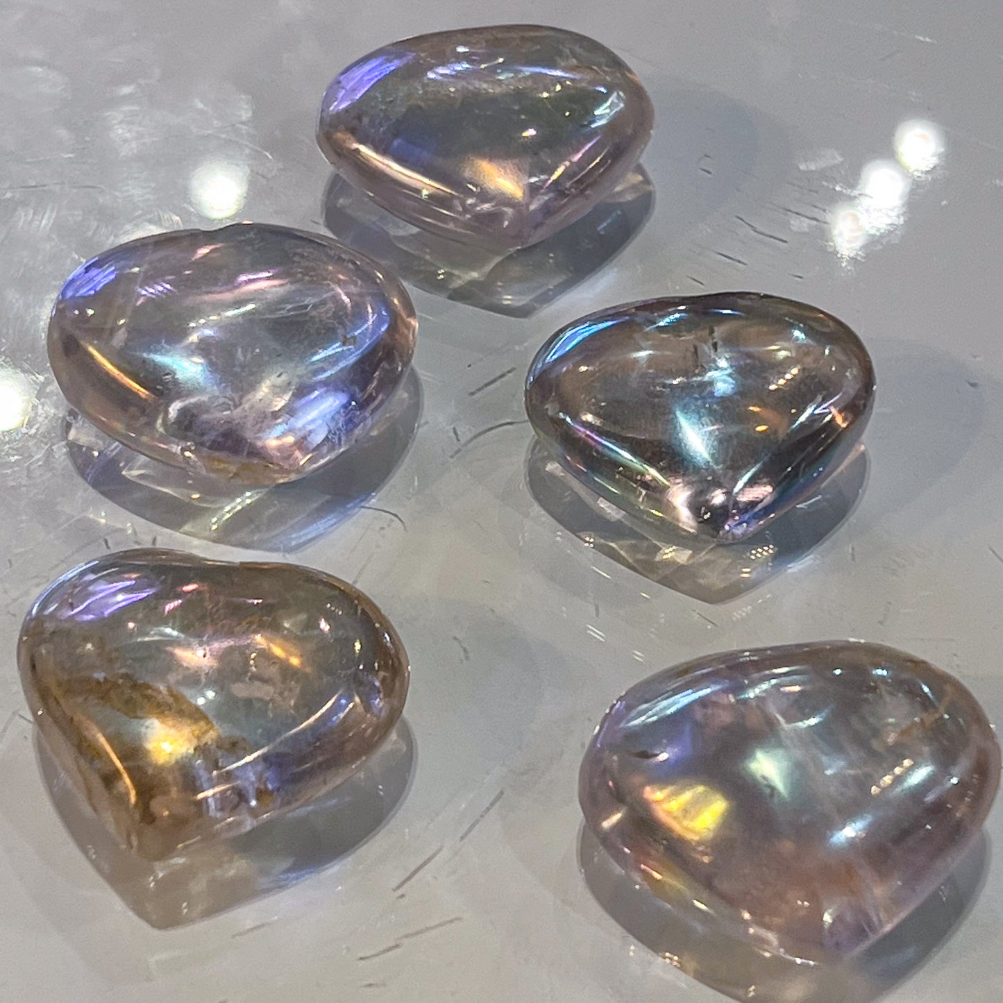 Aura Quartz Heart