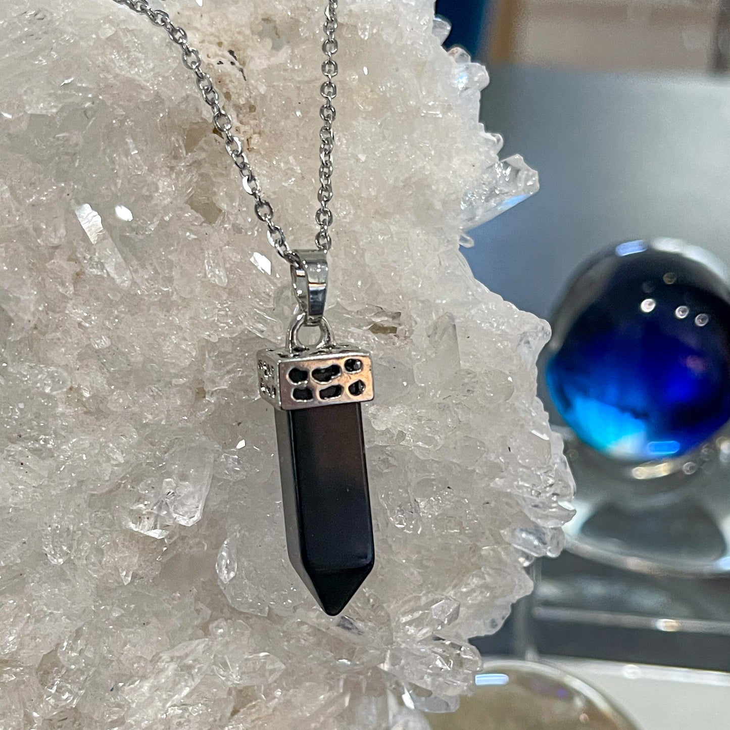 Obsidian Necklace