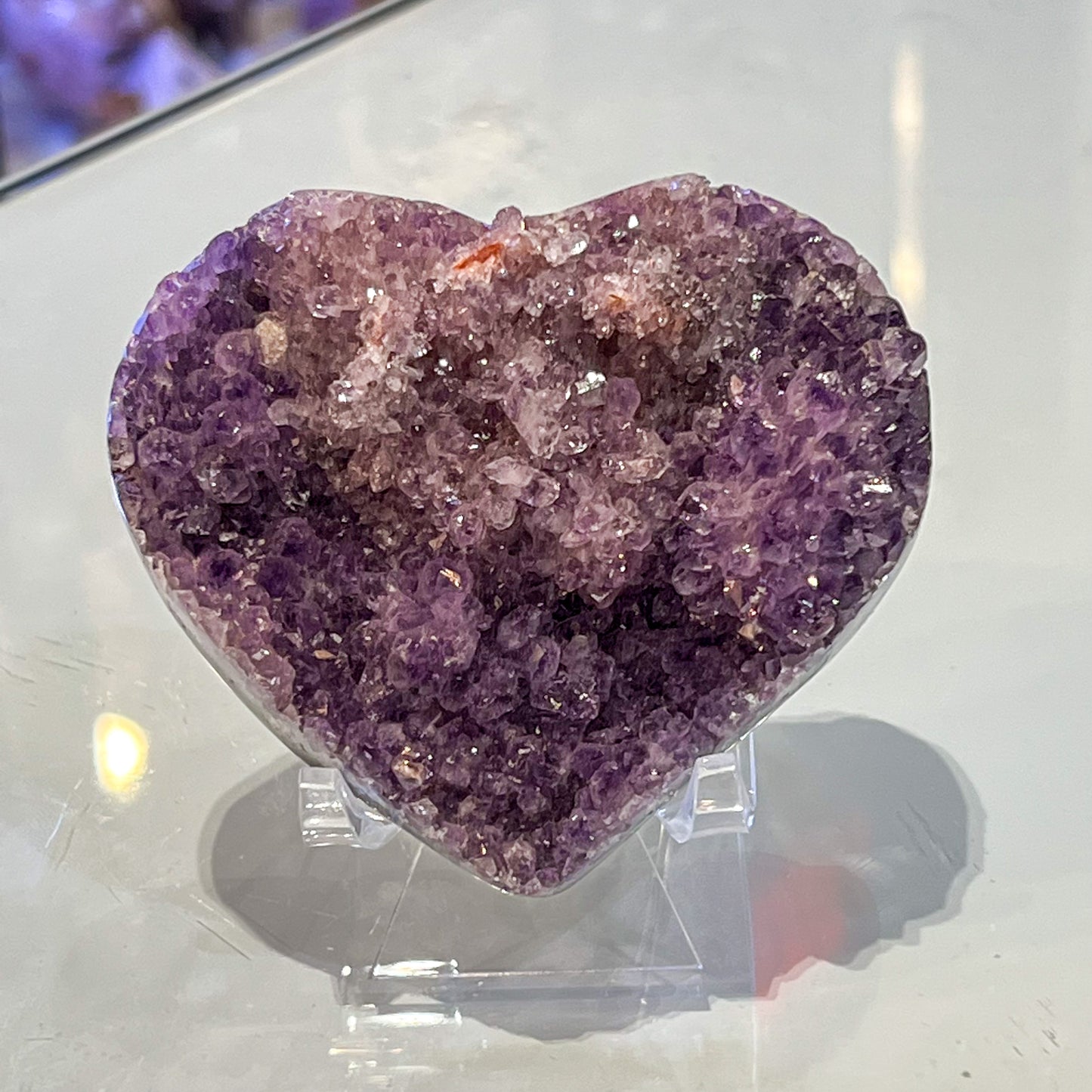 Amethyst Heart