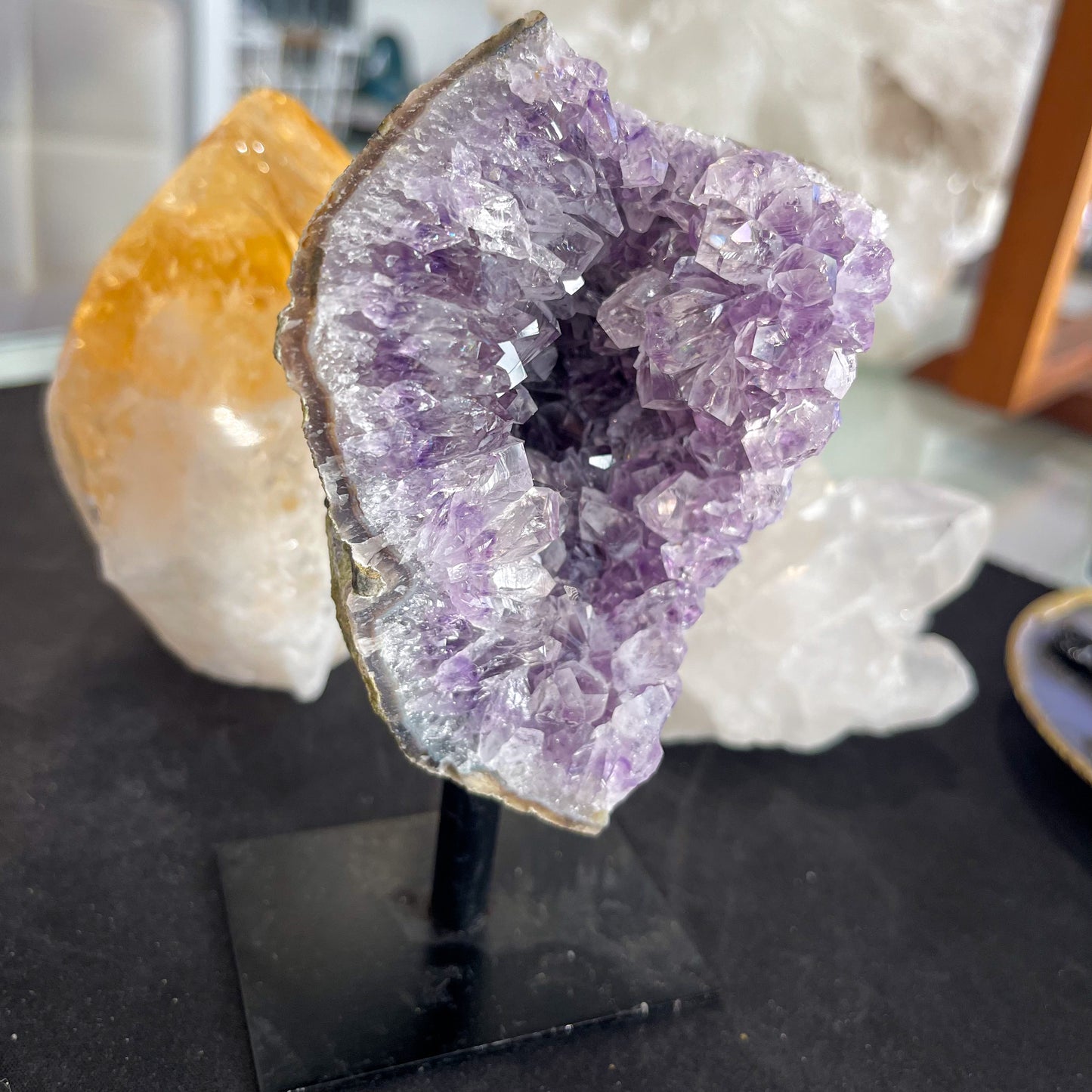 Amethyst on Stand
