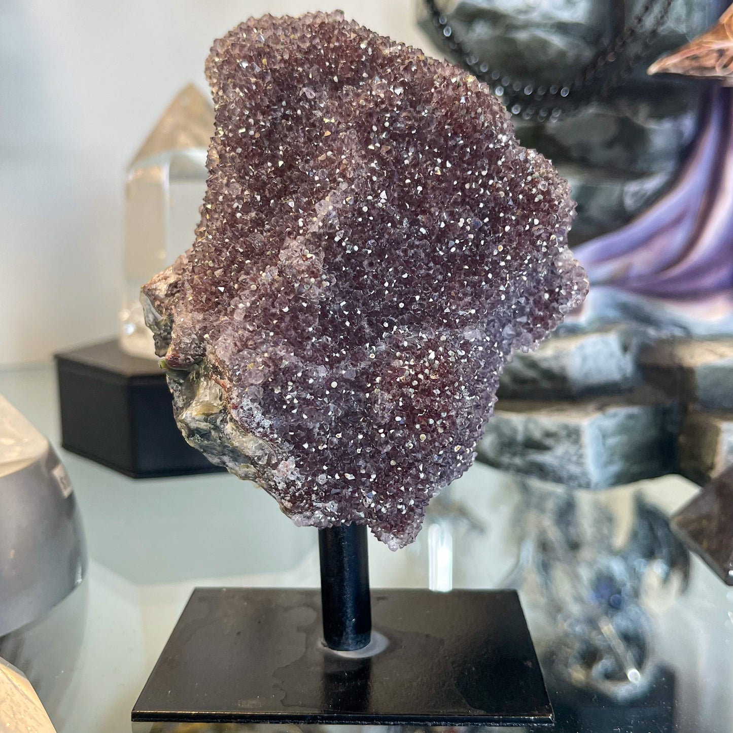 Amethyst on Stand