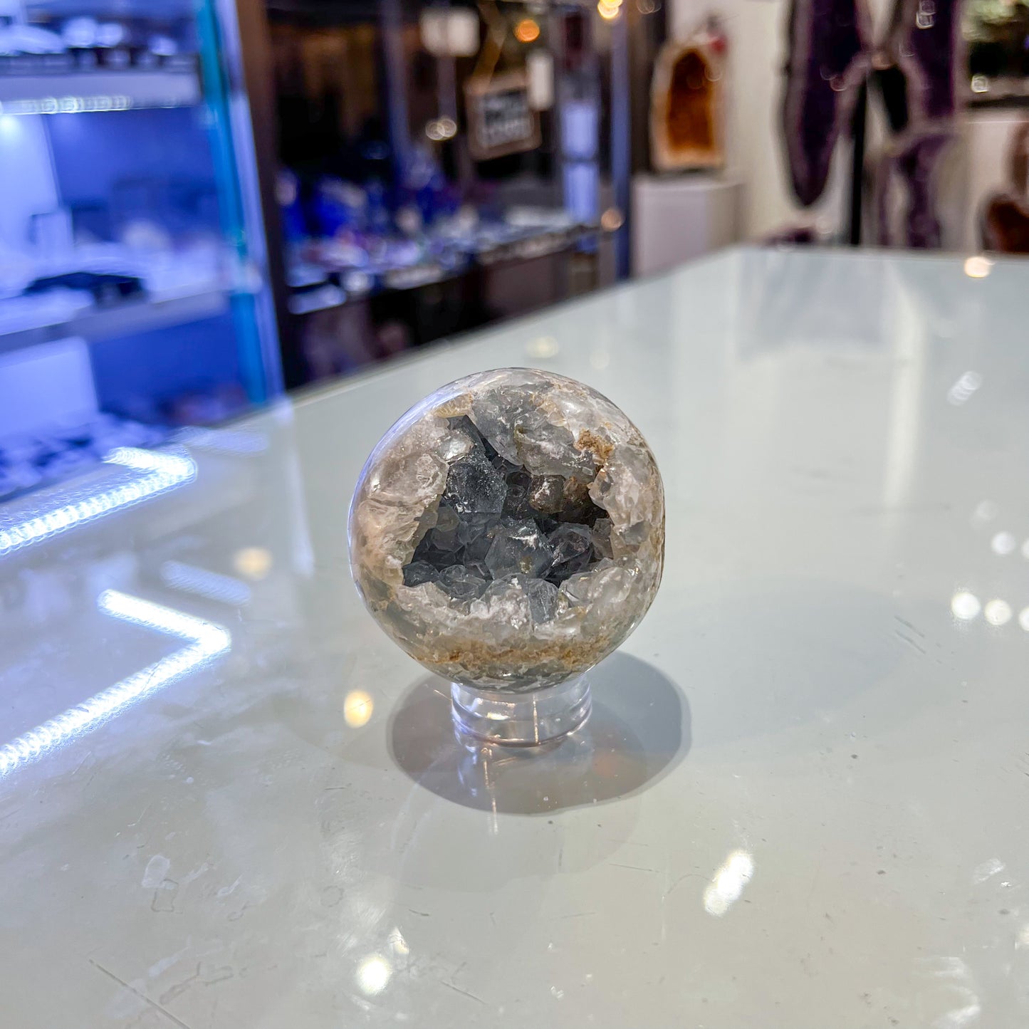Celestite Sphere