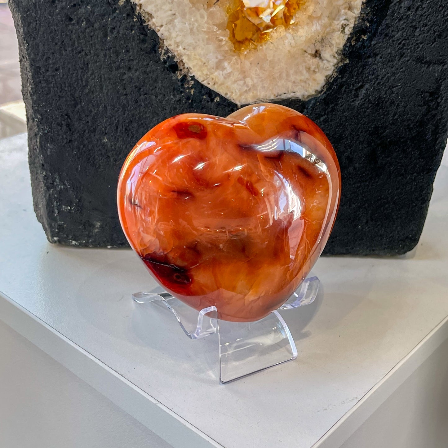 Carnelian Heart (Large)
