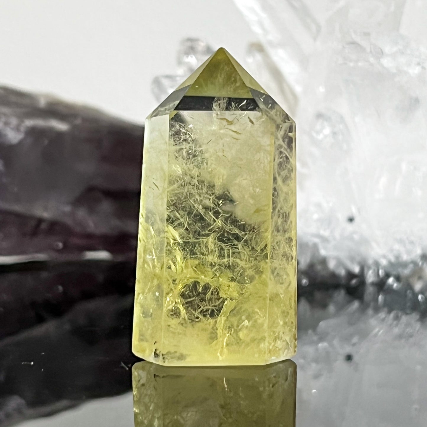 Natural Citrine Point
