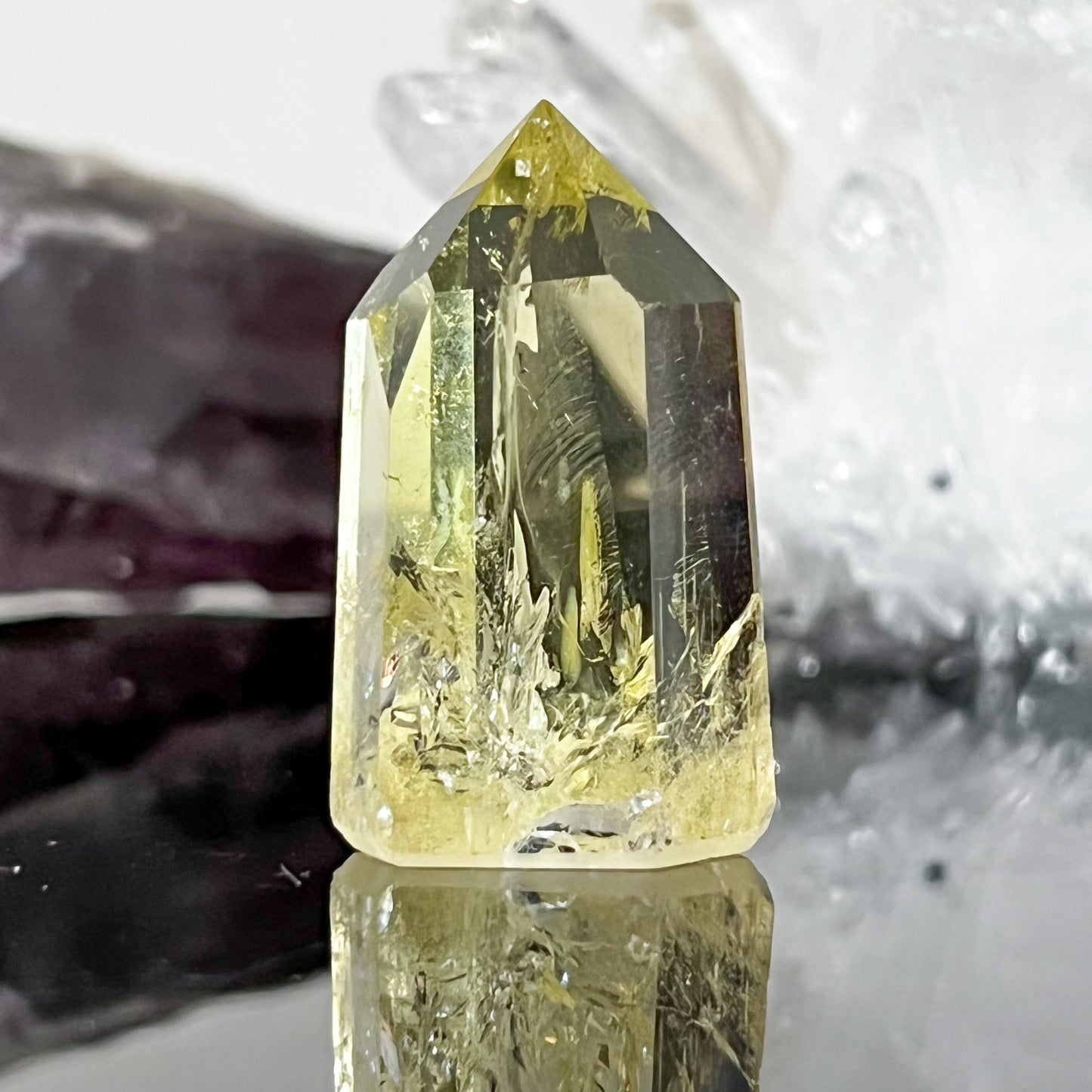 Natural Citrine Point