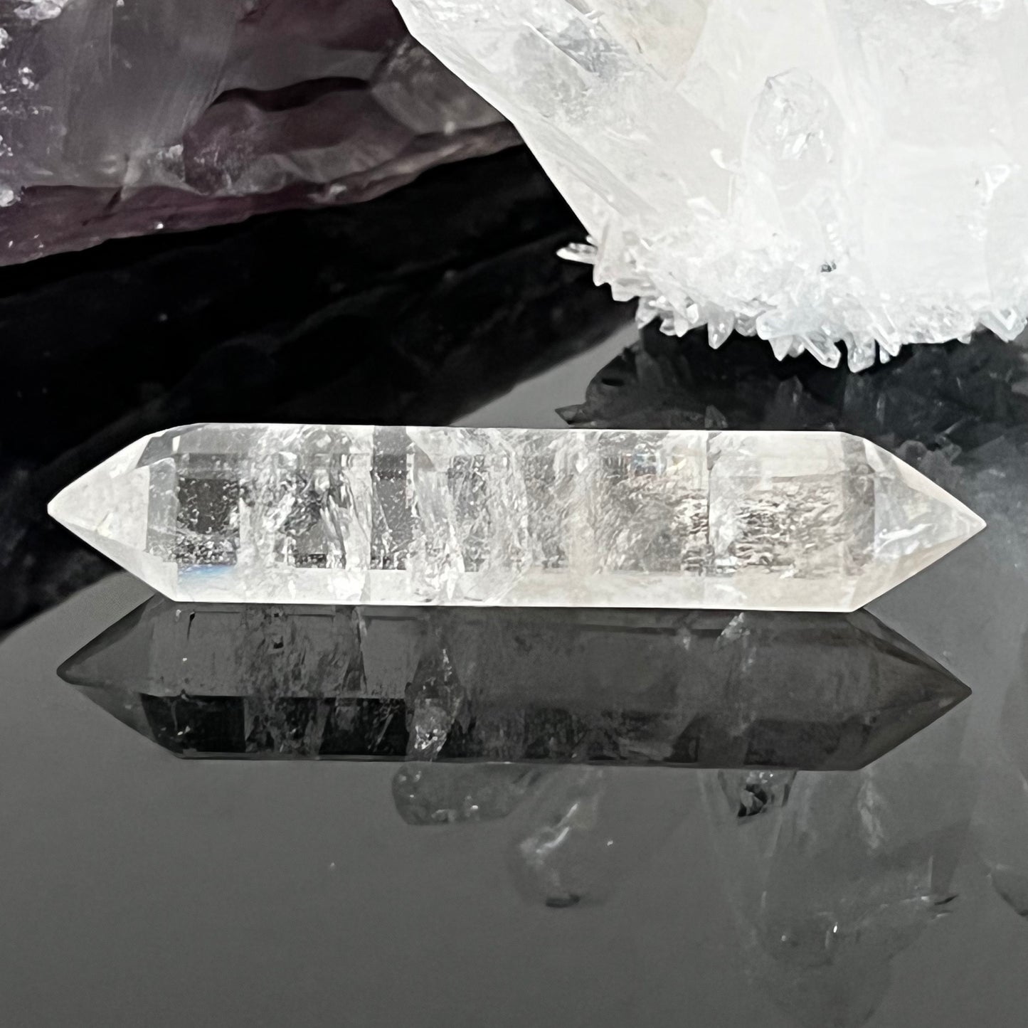 Quartz Double Terminated wand