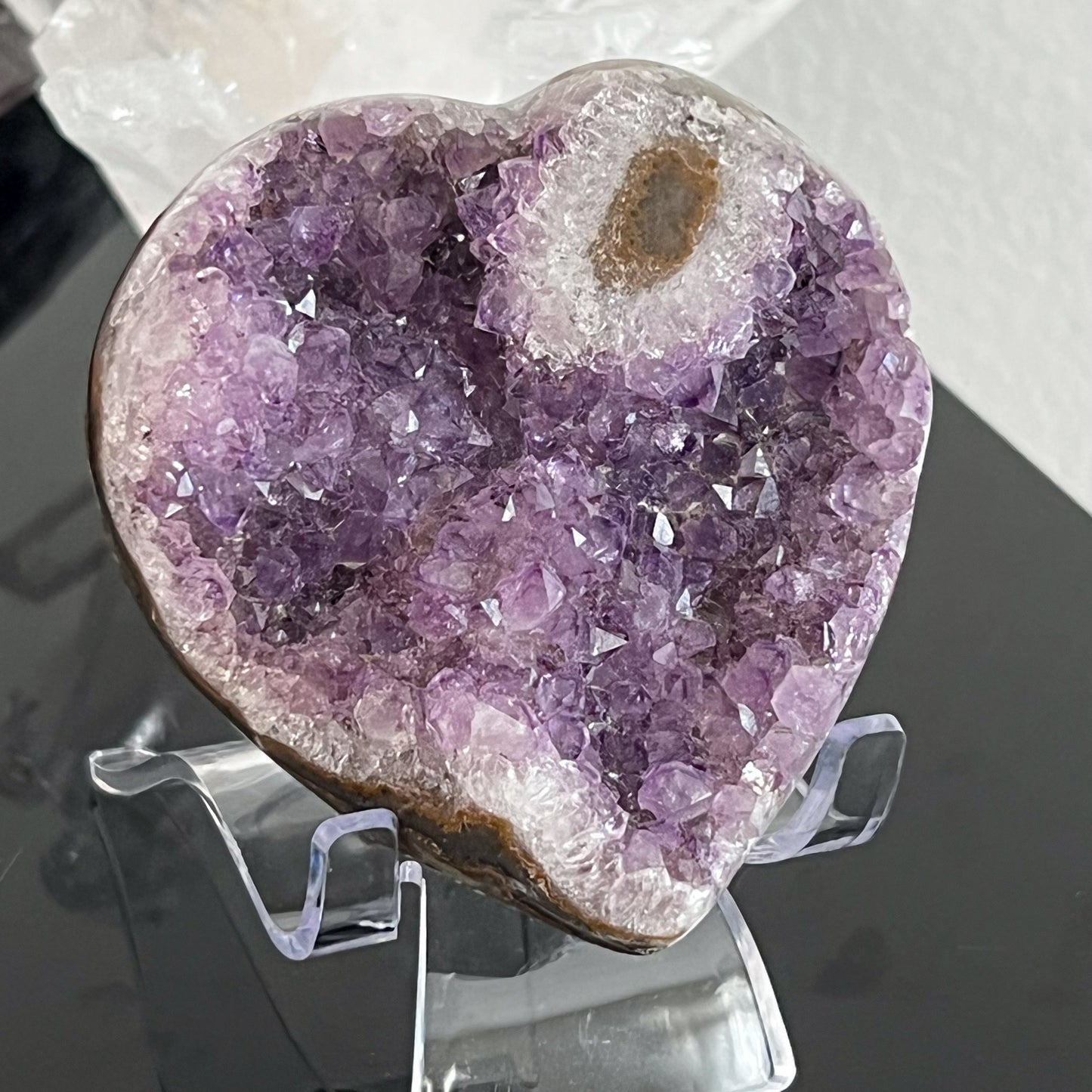 Amethyst Heart