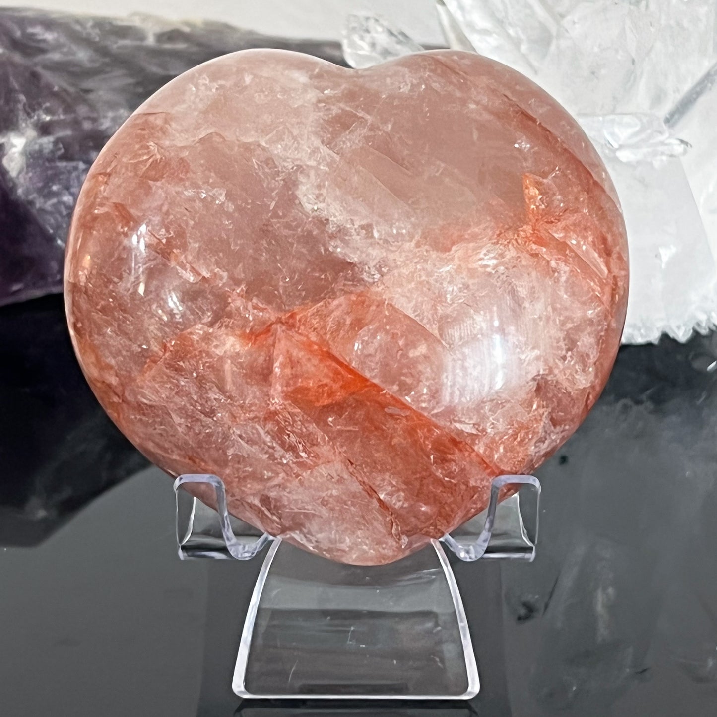 Fire Quartz Heart XL