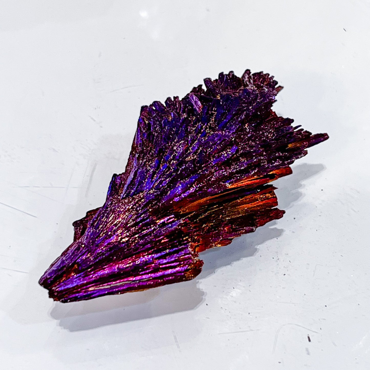 Titanium Aura Black Kyanite