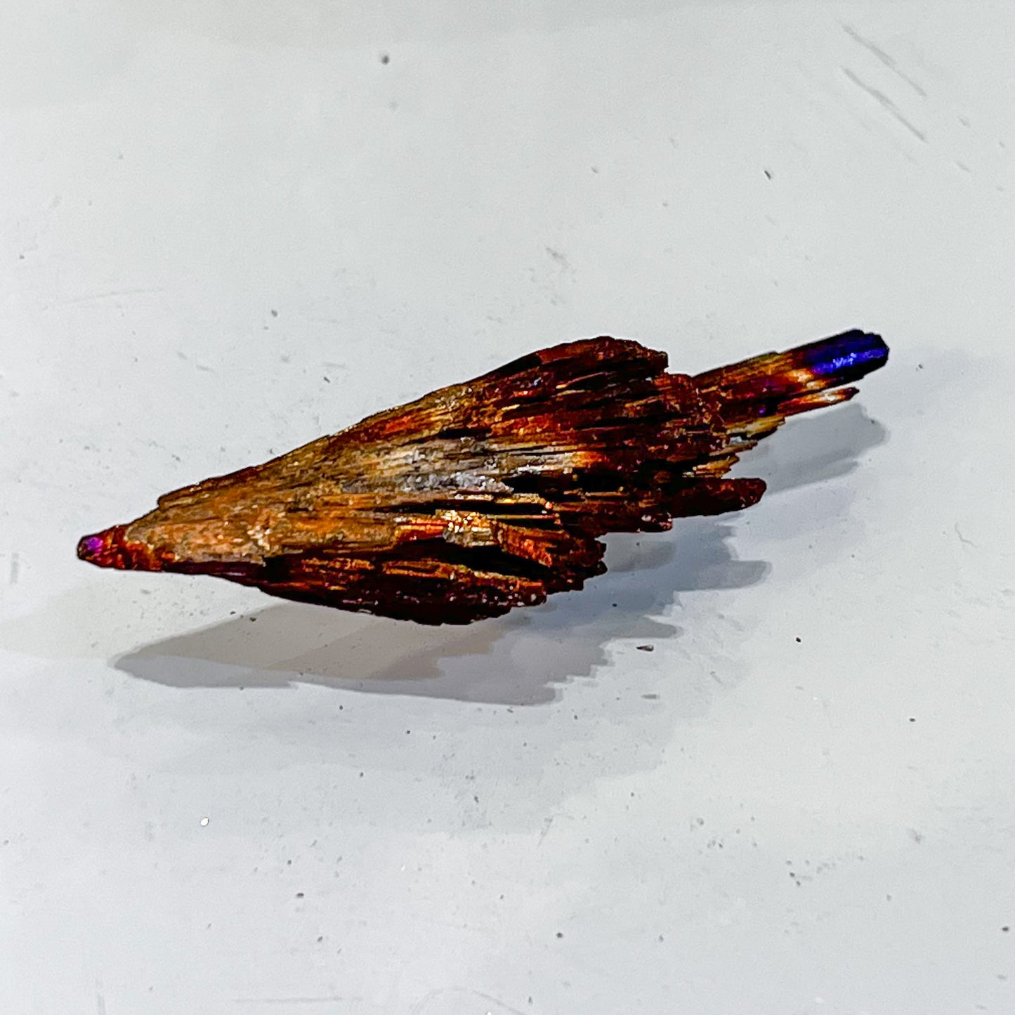 Titanium Aura Black Kyanite