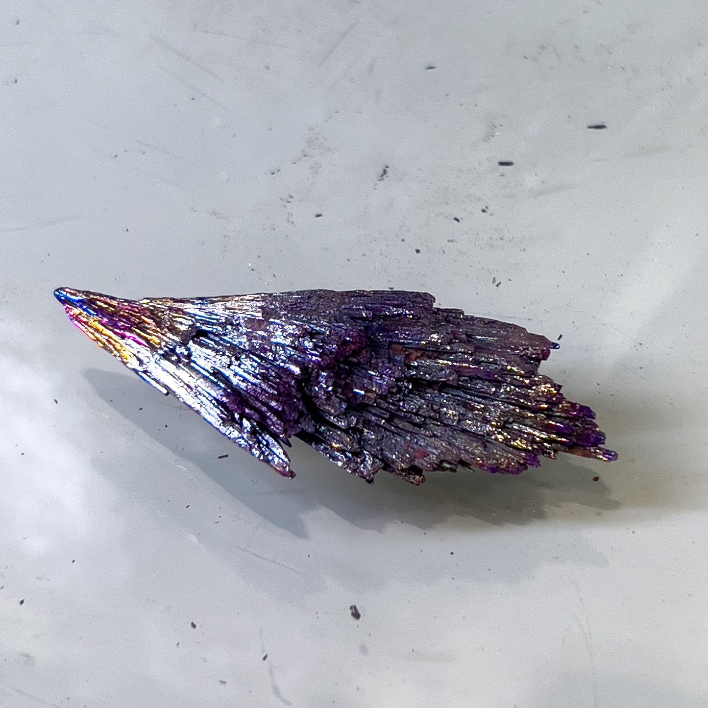 Rainbow Aura Black Kyanite