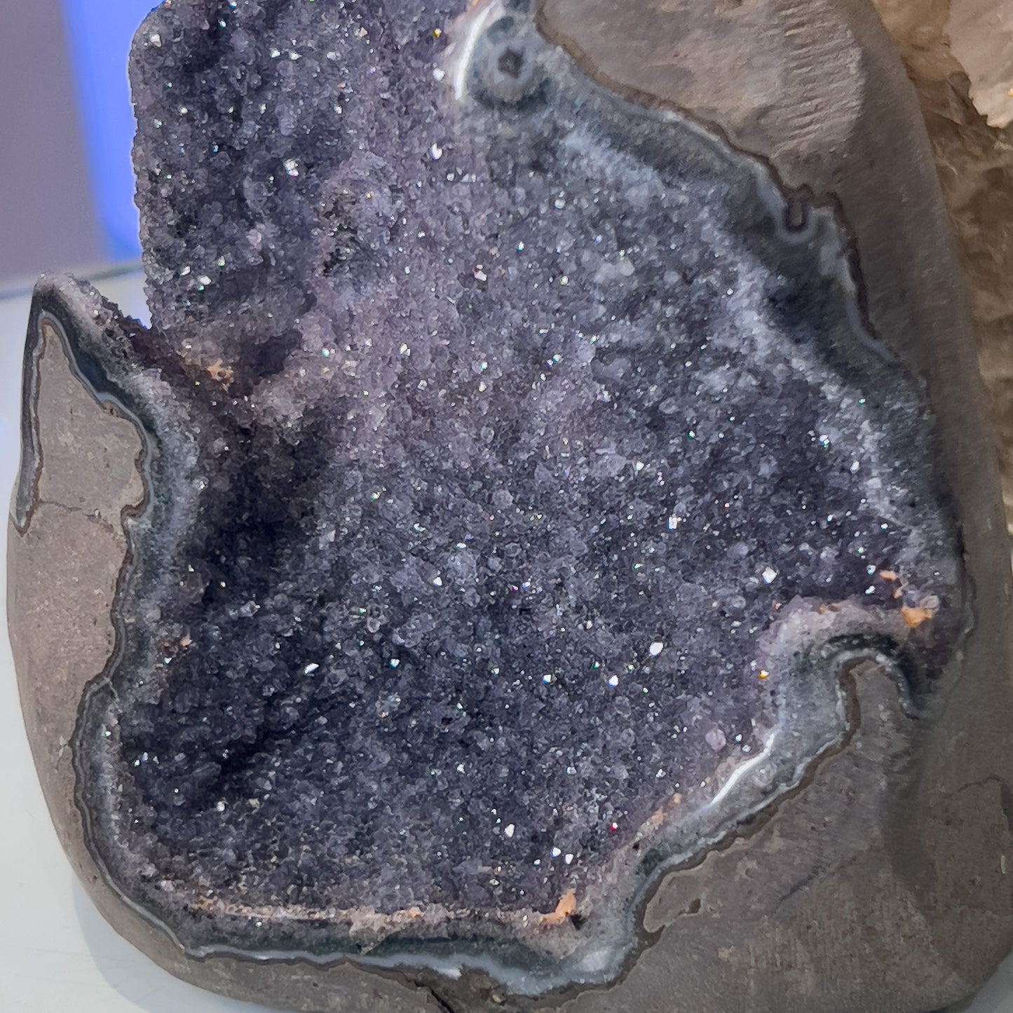 Rainbow Amethyst Cutbase