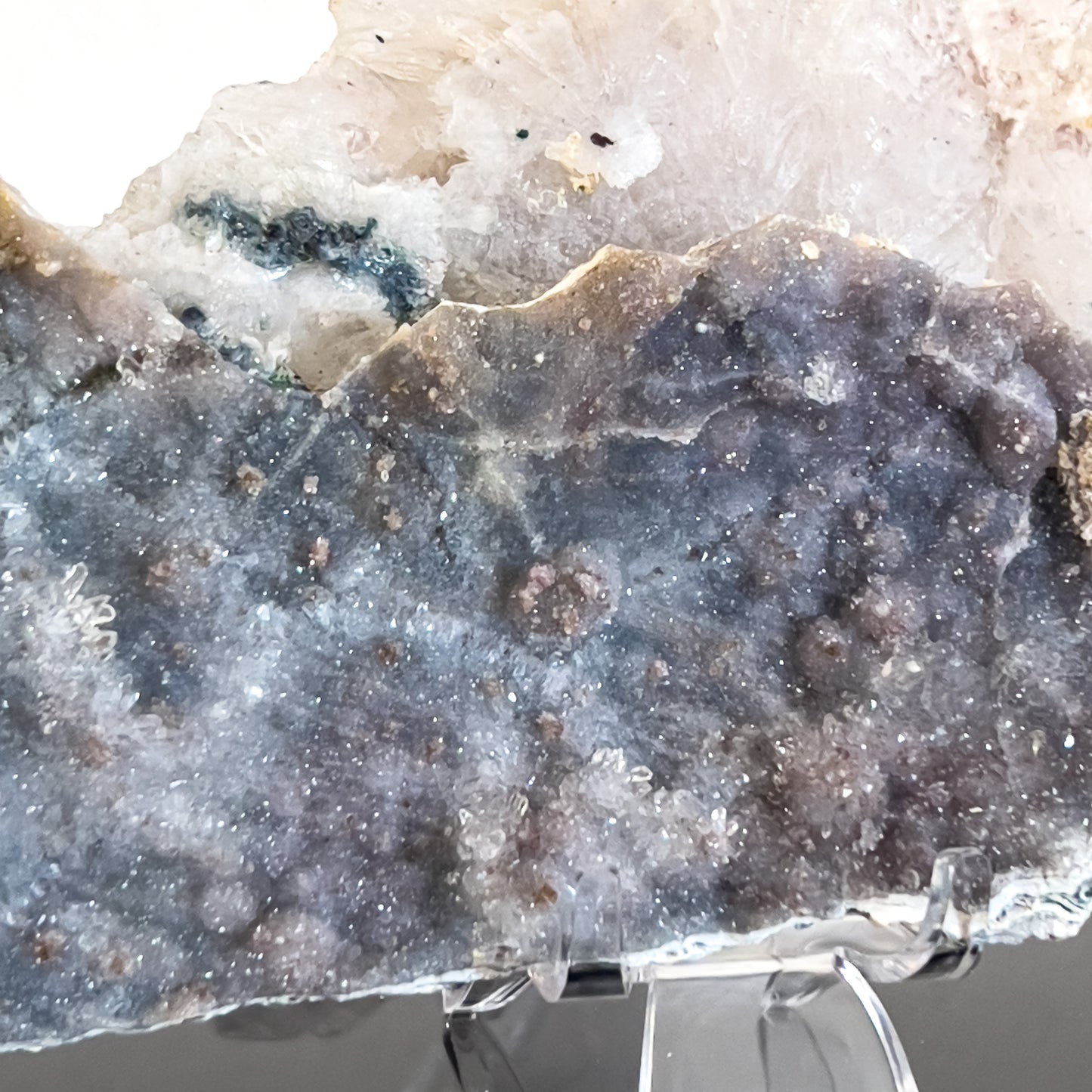 Flower Amethyst Calcite