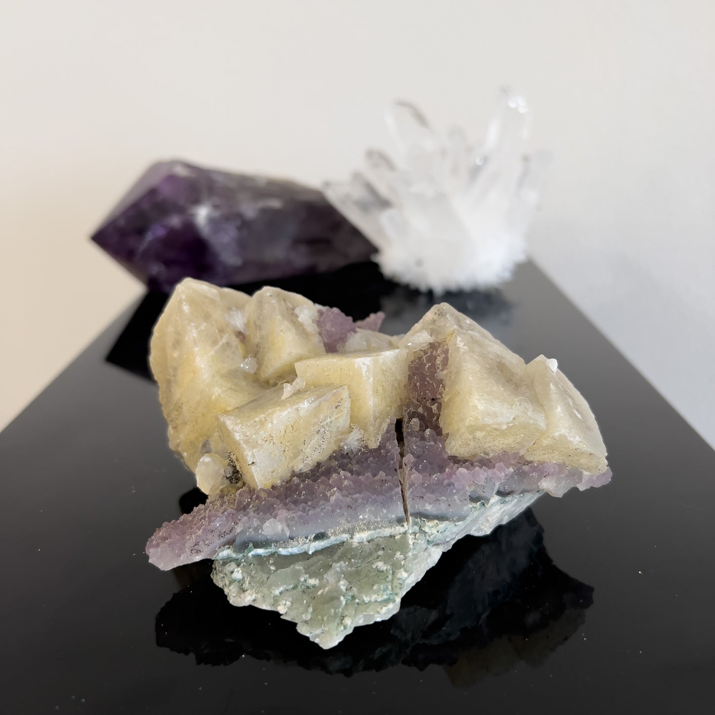 Flower Amethyst Calcite