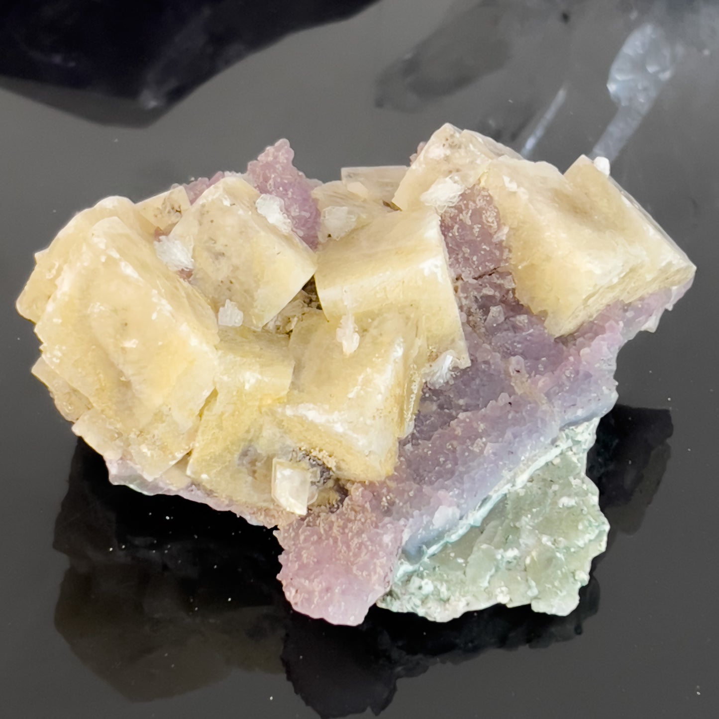 Flower Amethyst Calcite