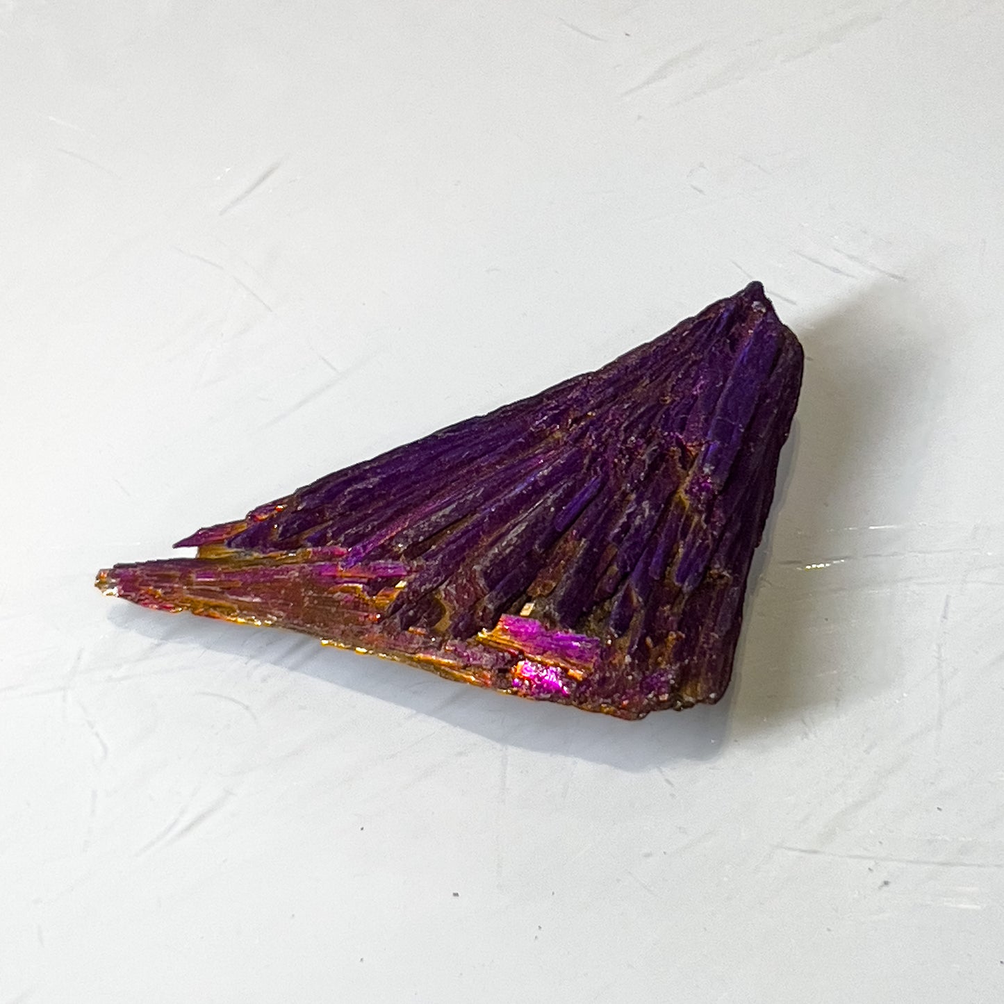 Titanium Aura Black Kyanite
