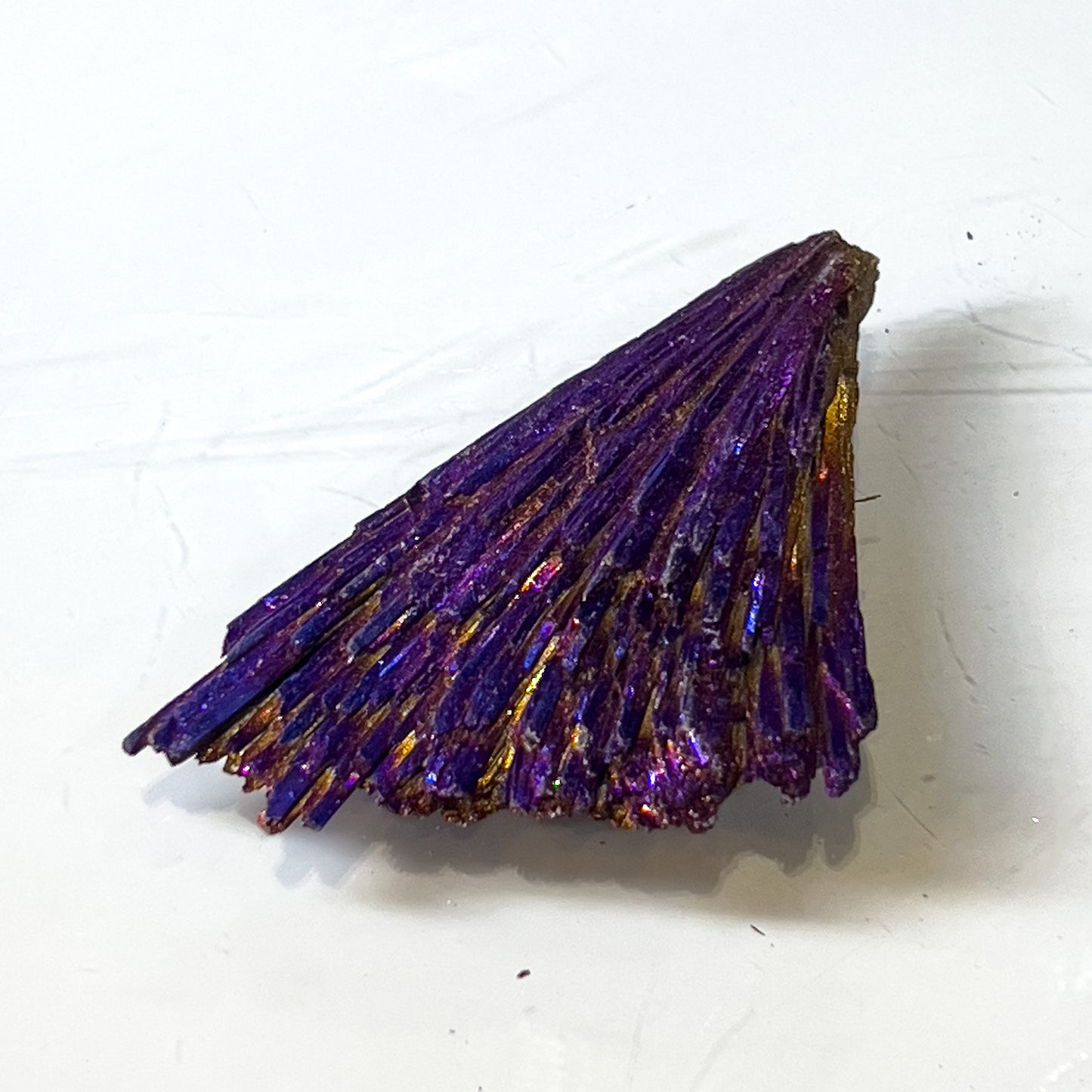 Titanium Aura Black Kyanite