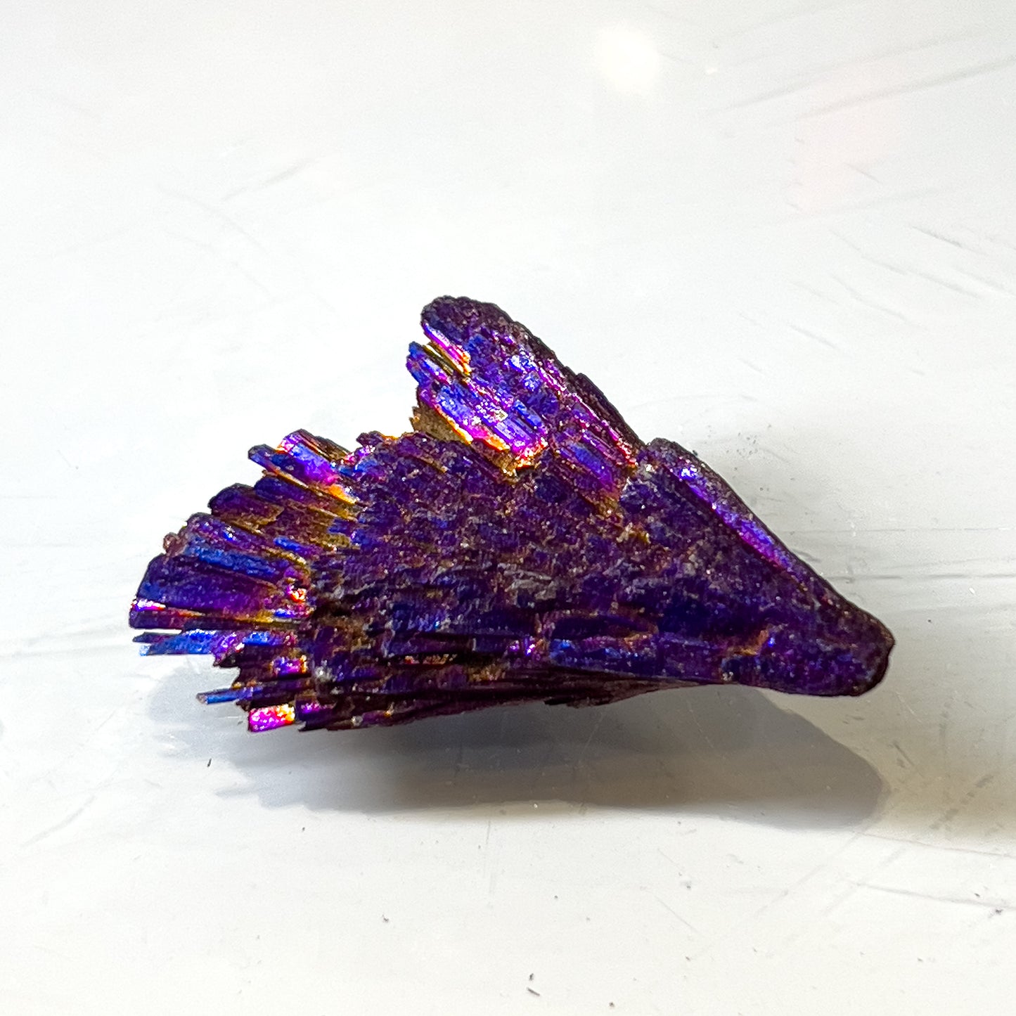 Titanium Aura Black Kyanite