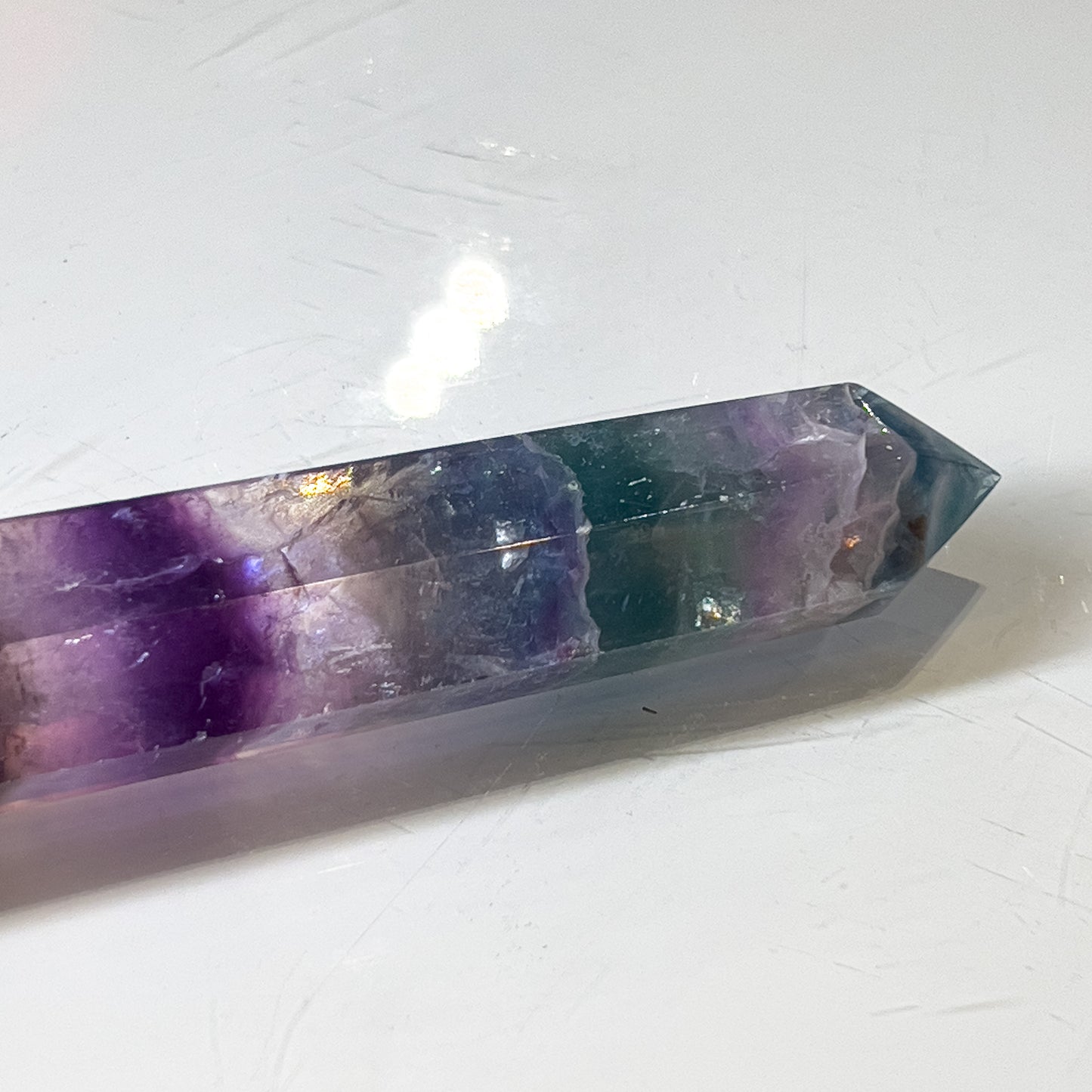 Fluorite Double Terminated Wand