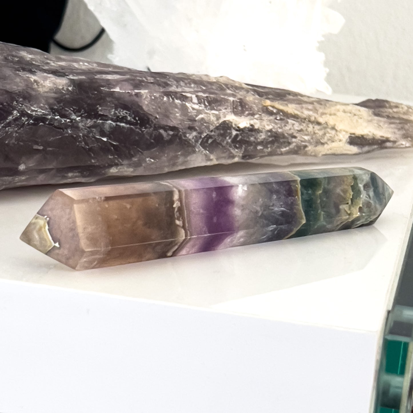 Fluorite Double Terminated Wand