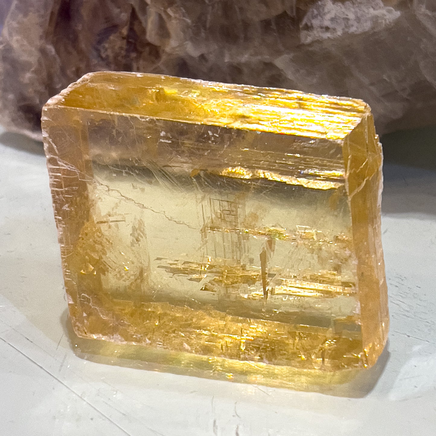 Golden Calcite